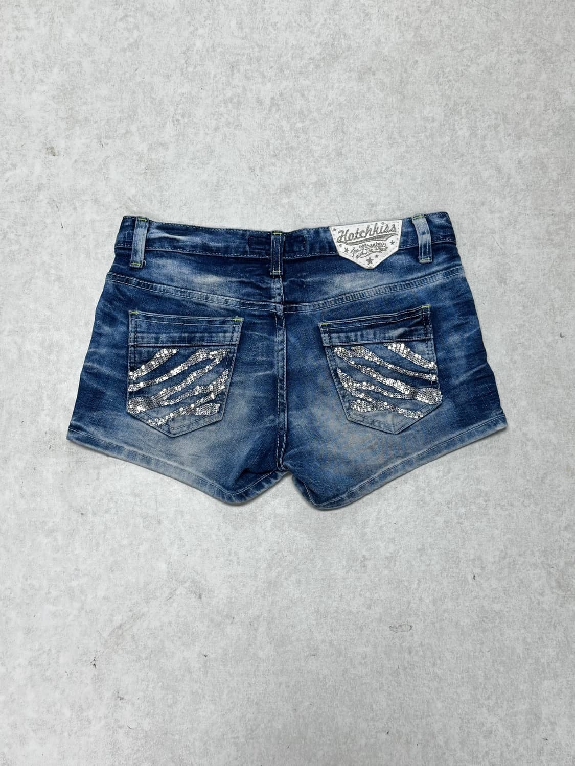 갸루 글리터 지브라 숏팬츠 상품이미지1