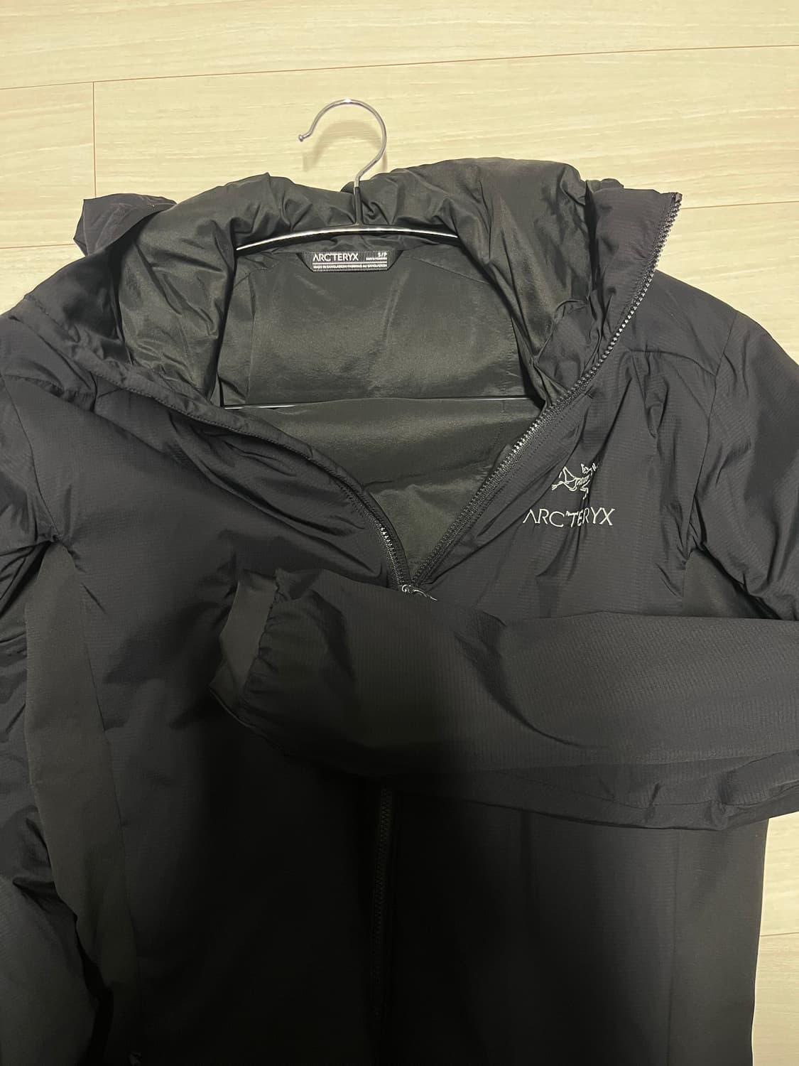 아크테릭스 아톰 후디 s블랙 상품이미지1