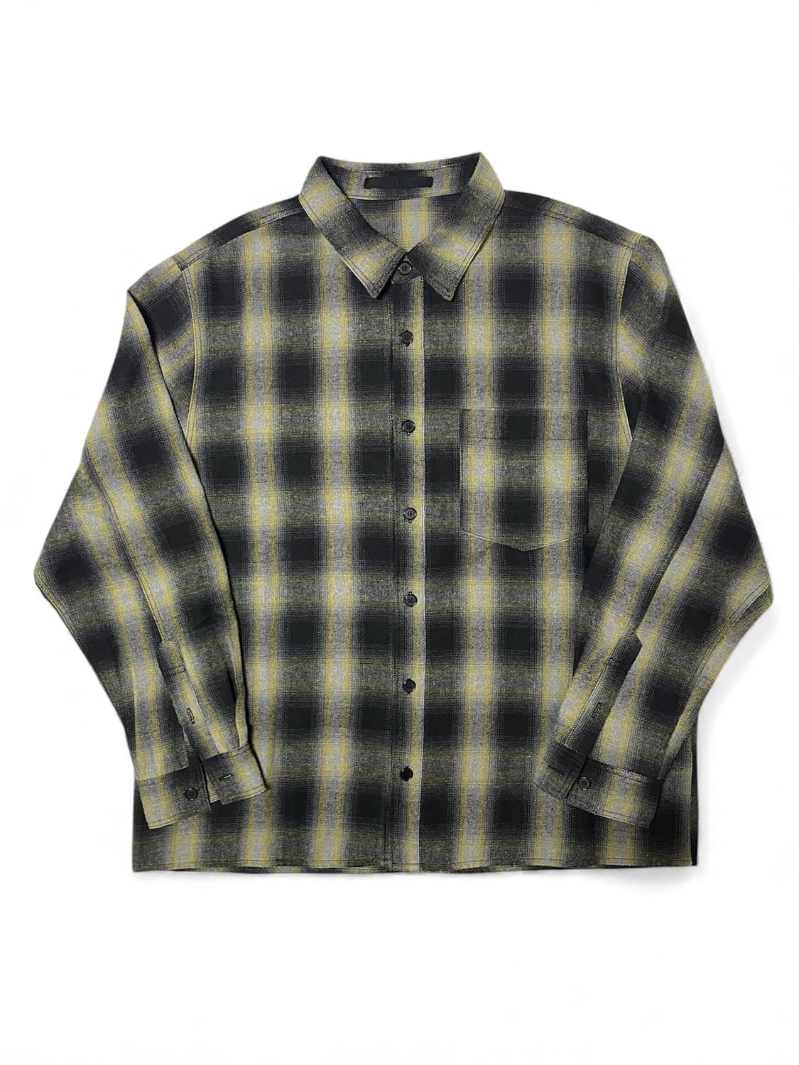 HTAE 80s American Check Shirts Yellow 3 상품이미지1