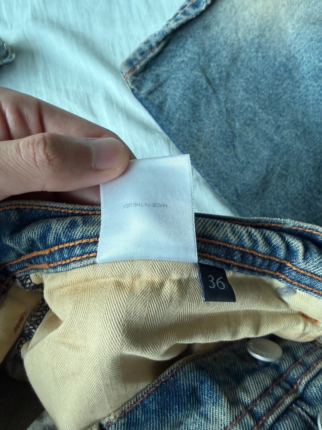 [36] ERD 앙팡리쉬 데프리메 데님 팬츠 erd 데님 상품이미지10