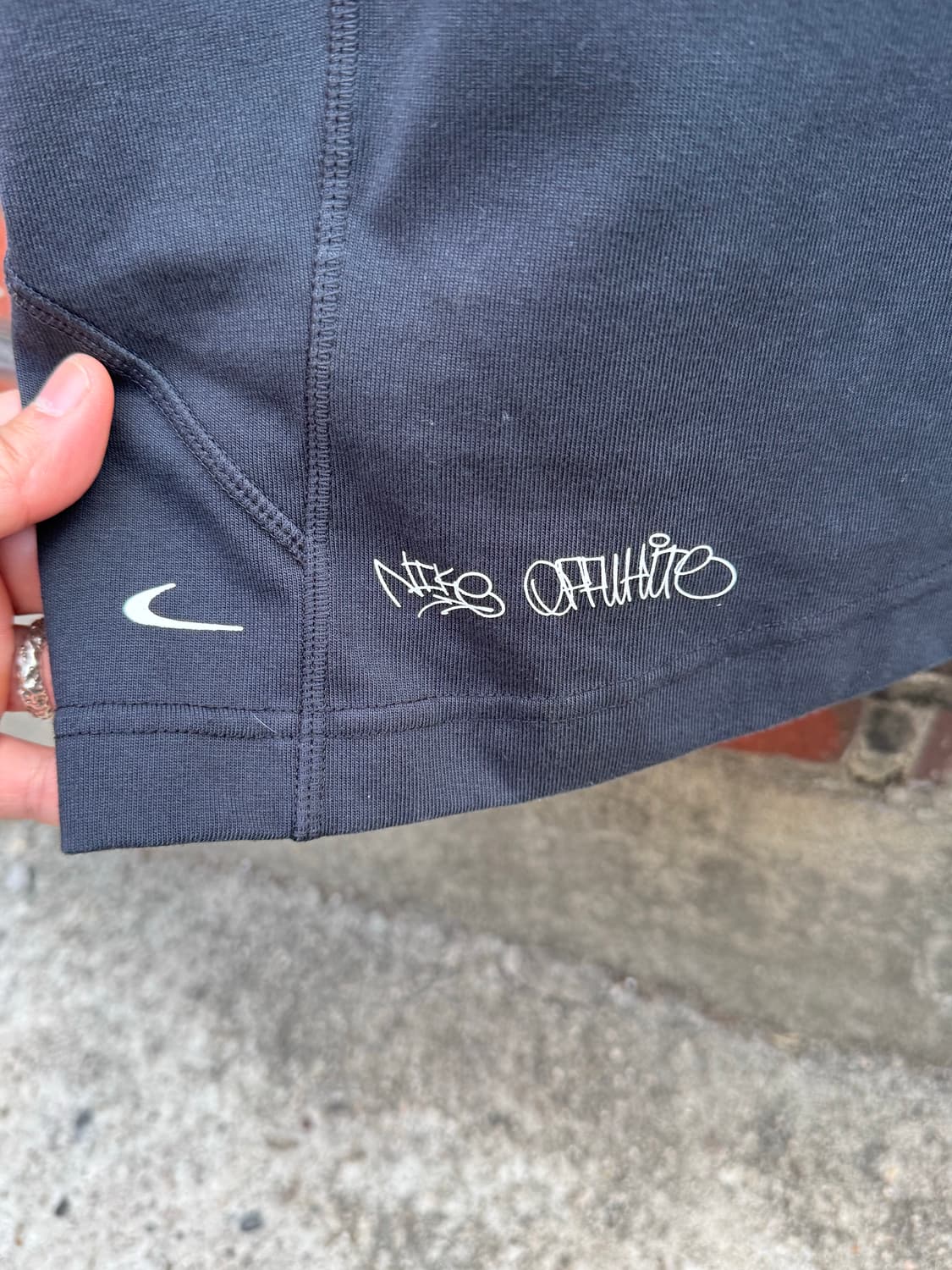 나이키 X 오프화이트 반팔티셔츠  상품이미지5