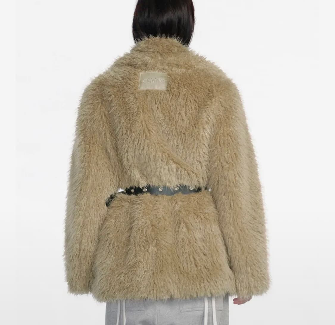 CERRIC BIG COLLAR FUR JACKET 세릭 퍼자켓 상품이미지2