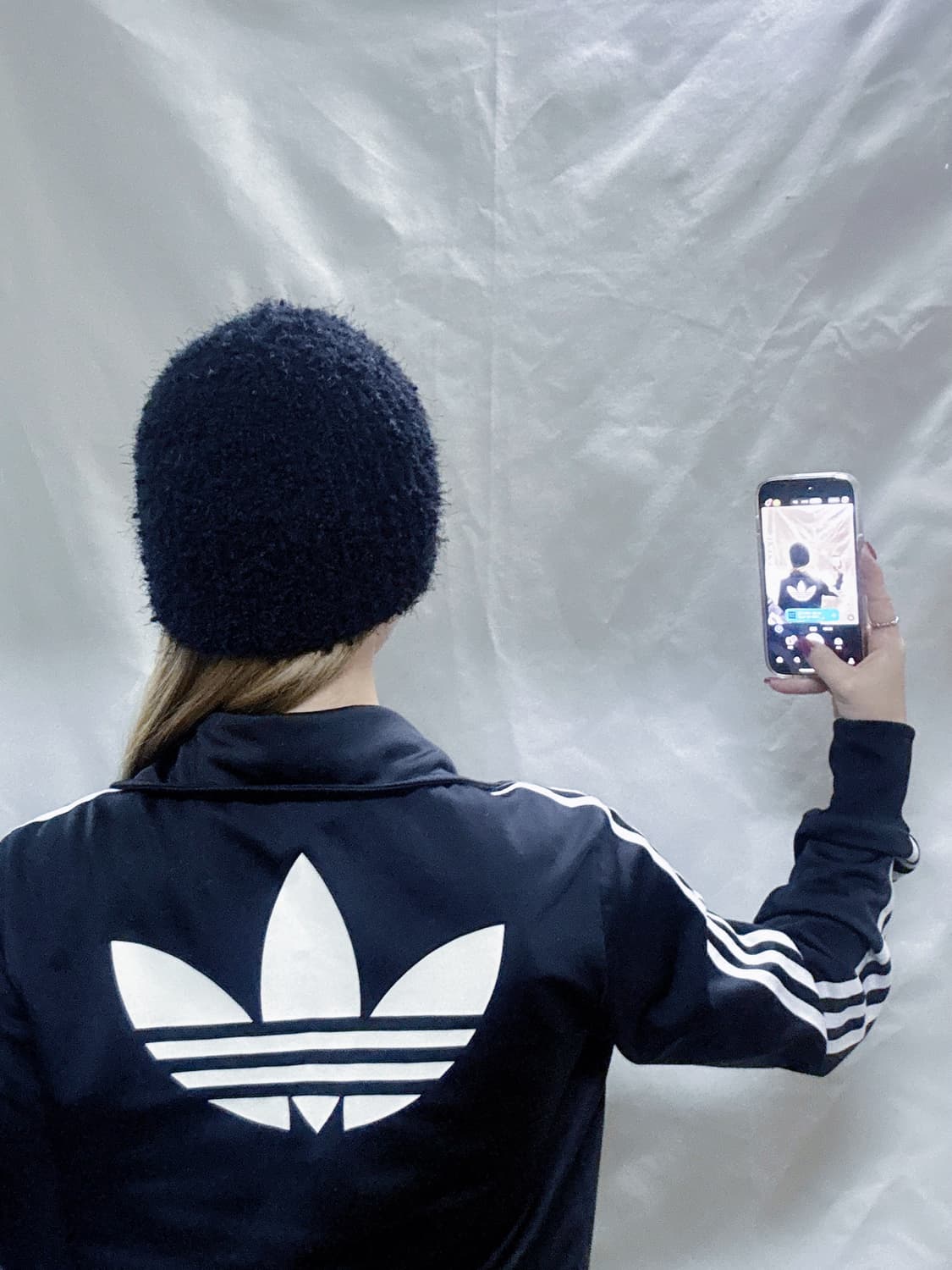 아디다스 빅로고 블랙 유로파 트랙탑  상품이미지3