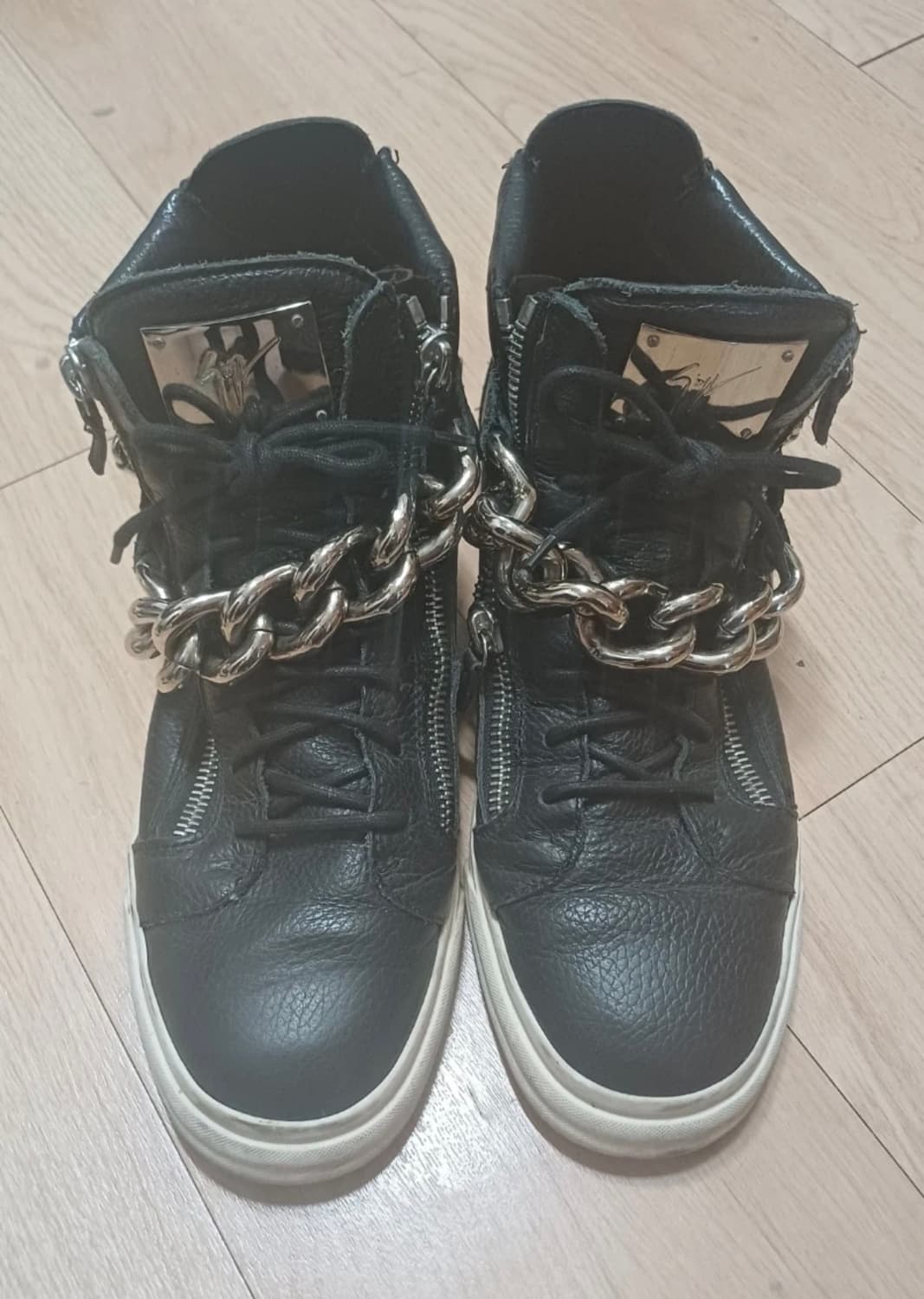 쥬세페자노티 체인 하이탑 스니커즈 상품이미지1