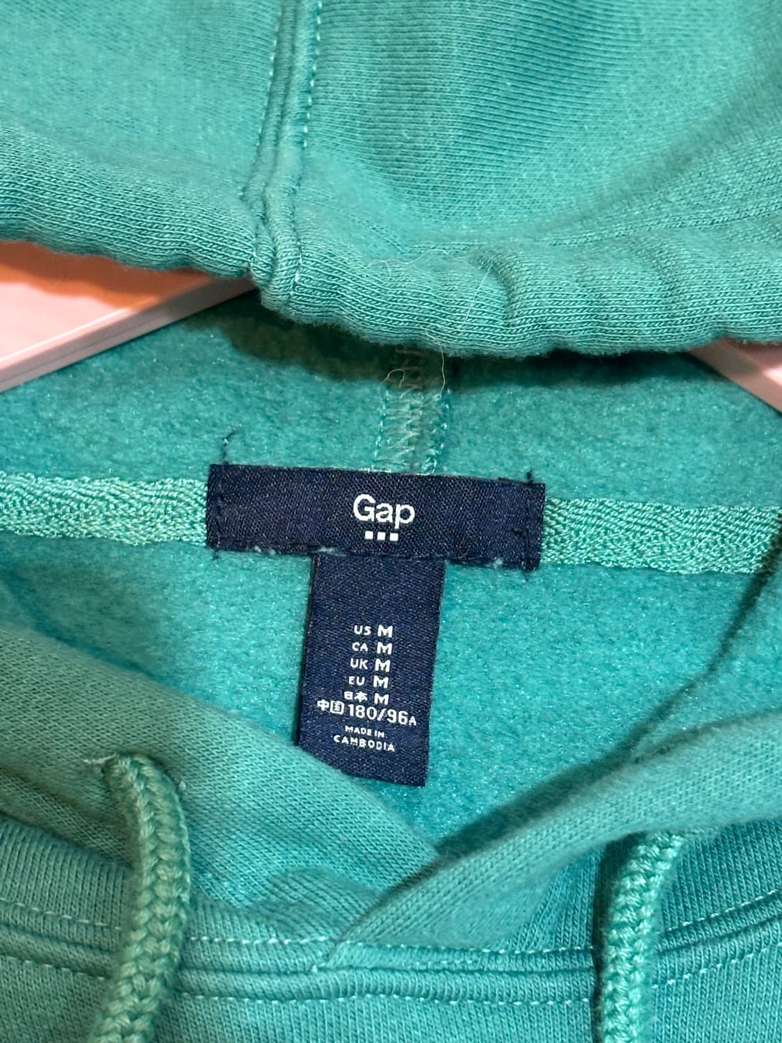 갭 GAP 후드티 티셔츠 M 상품이미지5