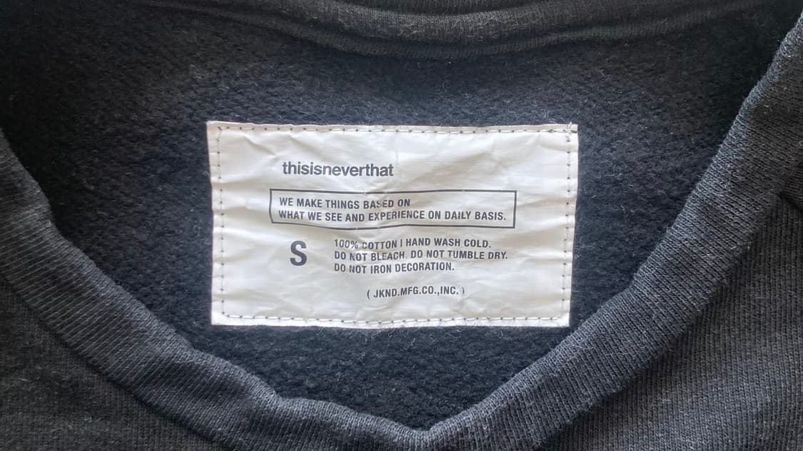 Thisisneverthat  디스이즈네버뎃  맨투맨 상품이미지6