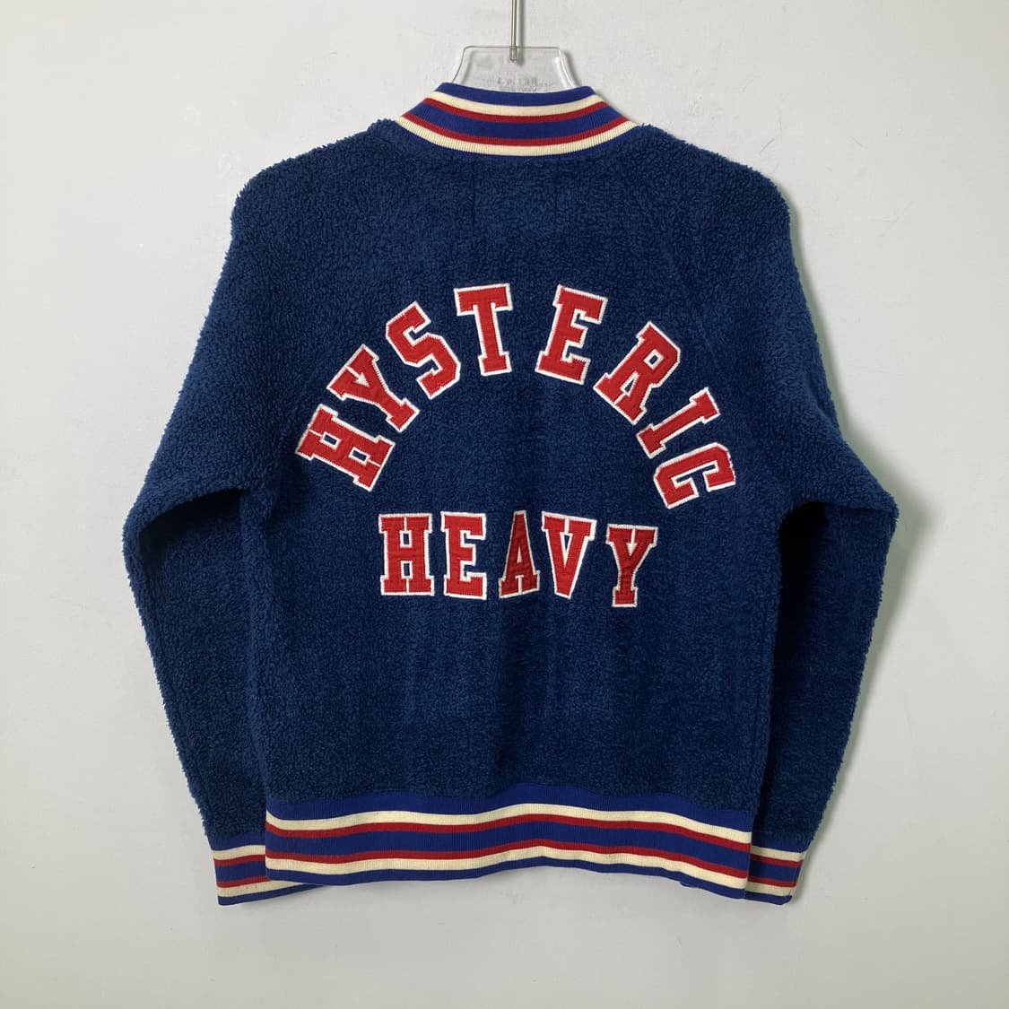 히스테릭 글래머 블루 플리스 집업 자켓  상품이미지2