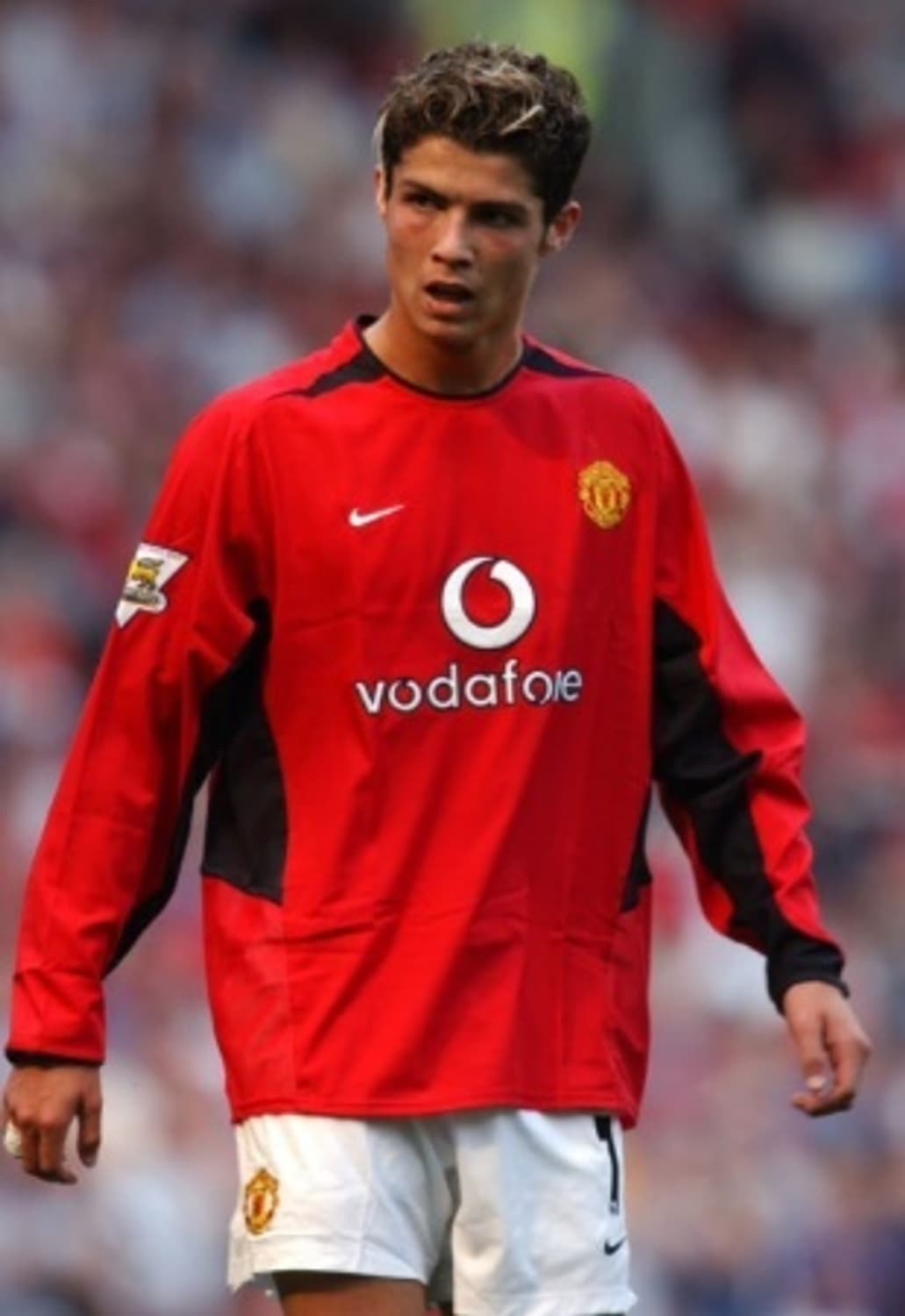 레트로)02-04시즌 맨유 호날두 맨유데뷔 긴팔유니폼 L 레플리카 상품이미지8