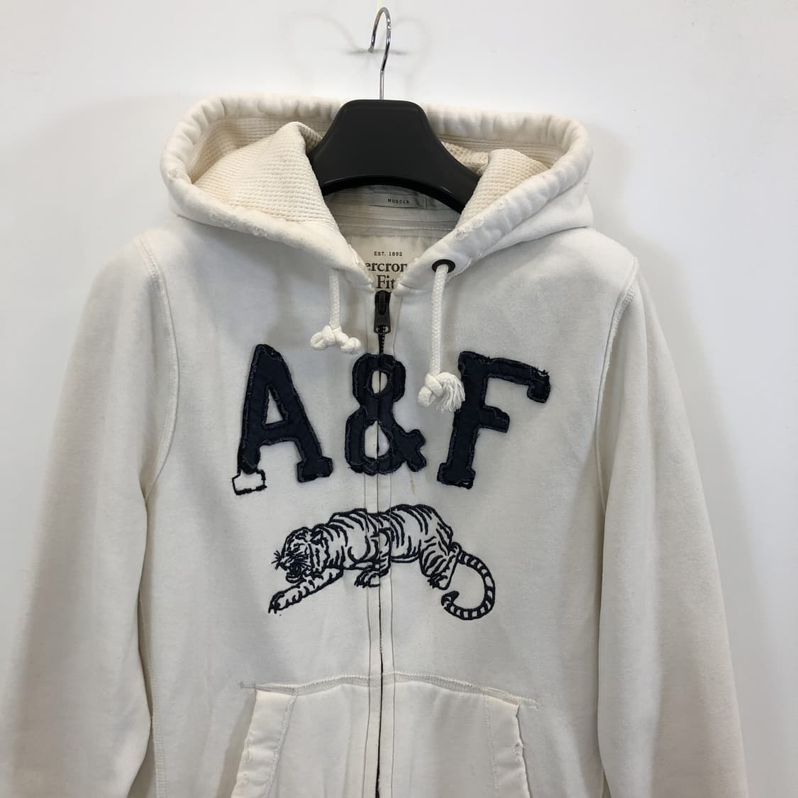 아베크롬비 Y2K 대장급 호랑이 후드집업 M 상품이미지2