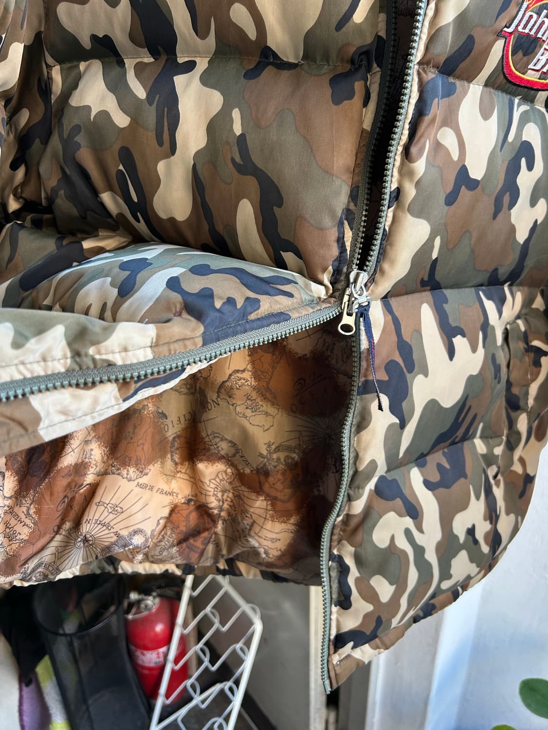 90‘s 조니 블레이즈 카모덕다운패딩 상품이미지6