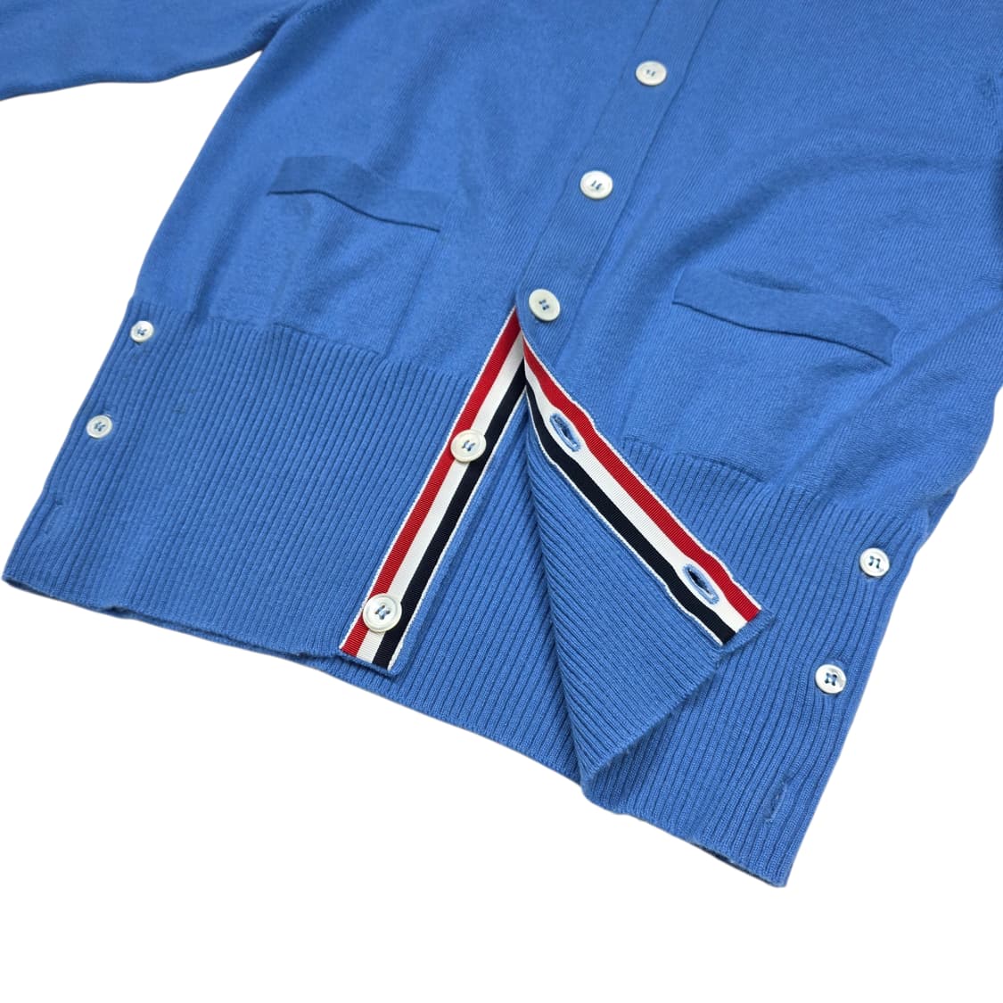 톰브라운 4바 캐시미어 라운드넥 가디건 상품이미지5