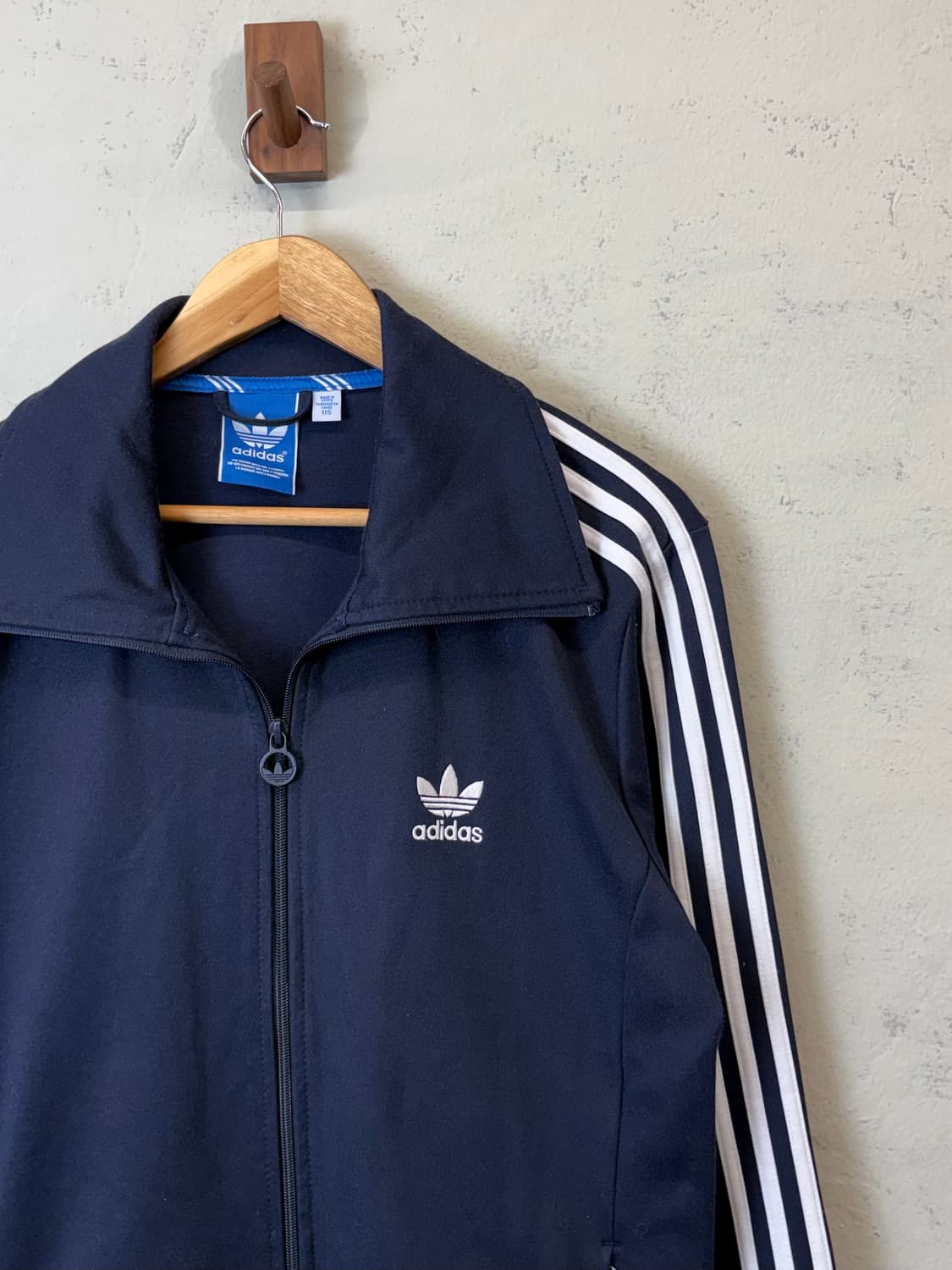 아디다스 유로파 삼선 트랙탑 져지 네이비 상품이미지2