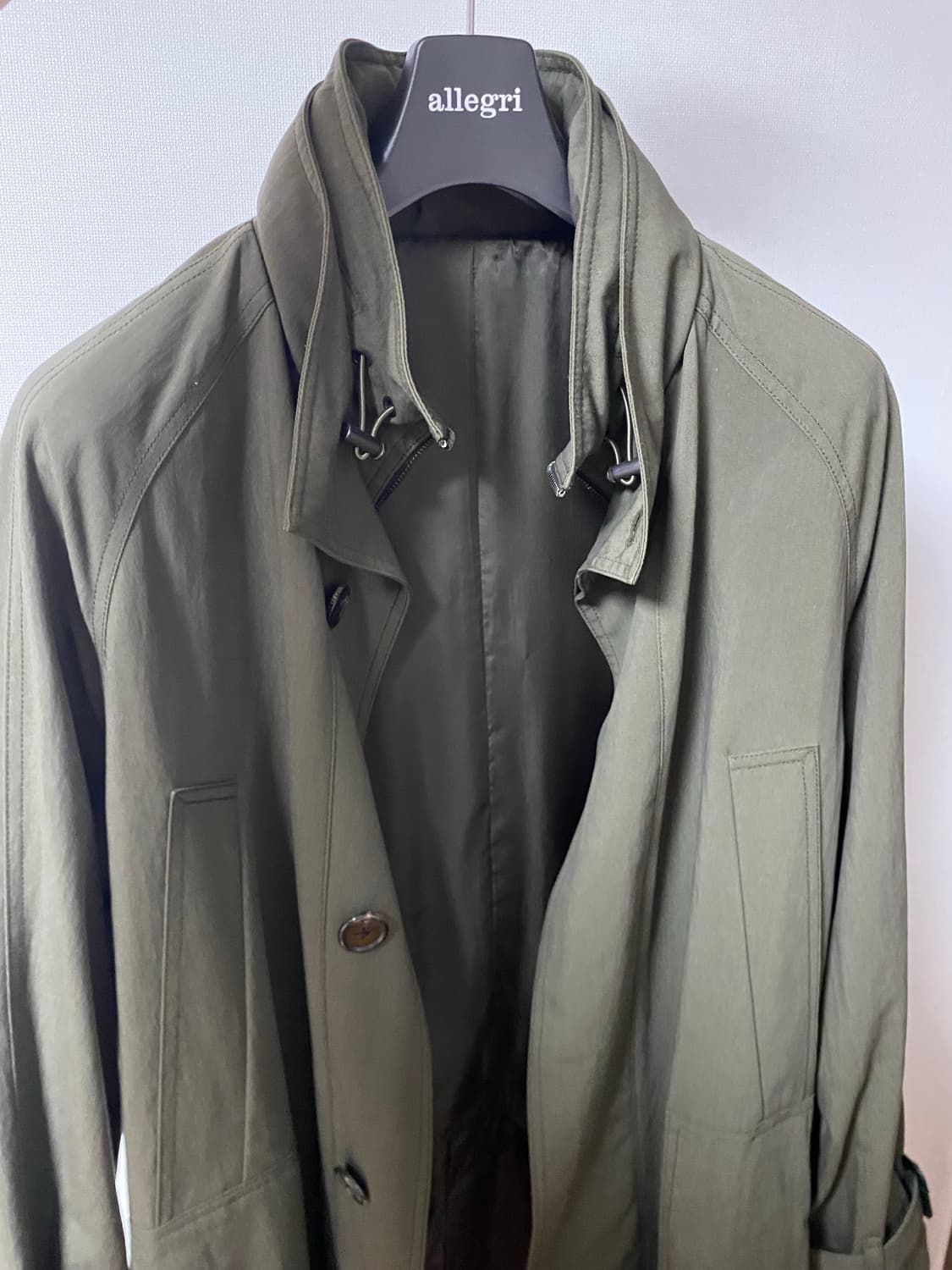 알레그리 카키 코트파라요 상품이미지5