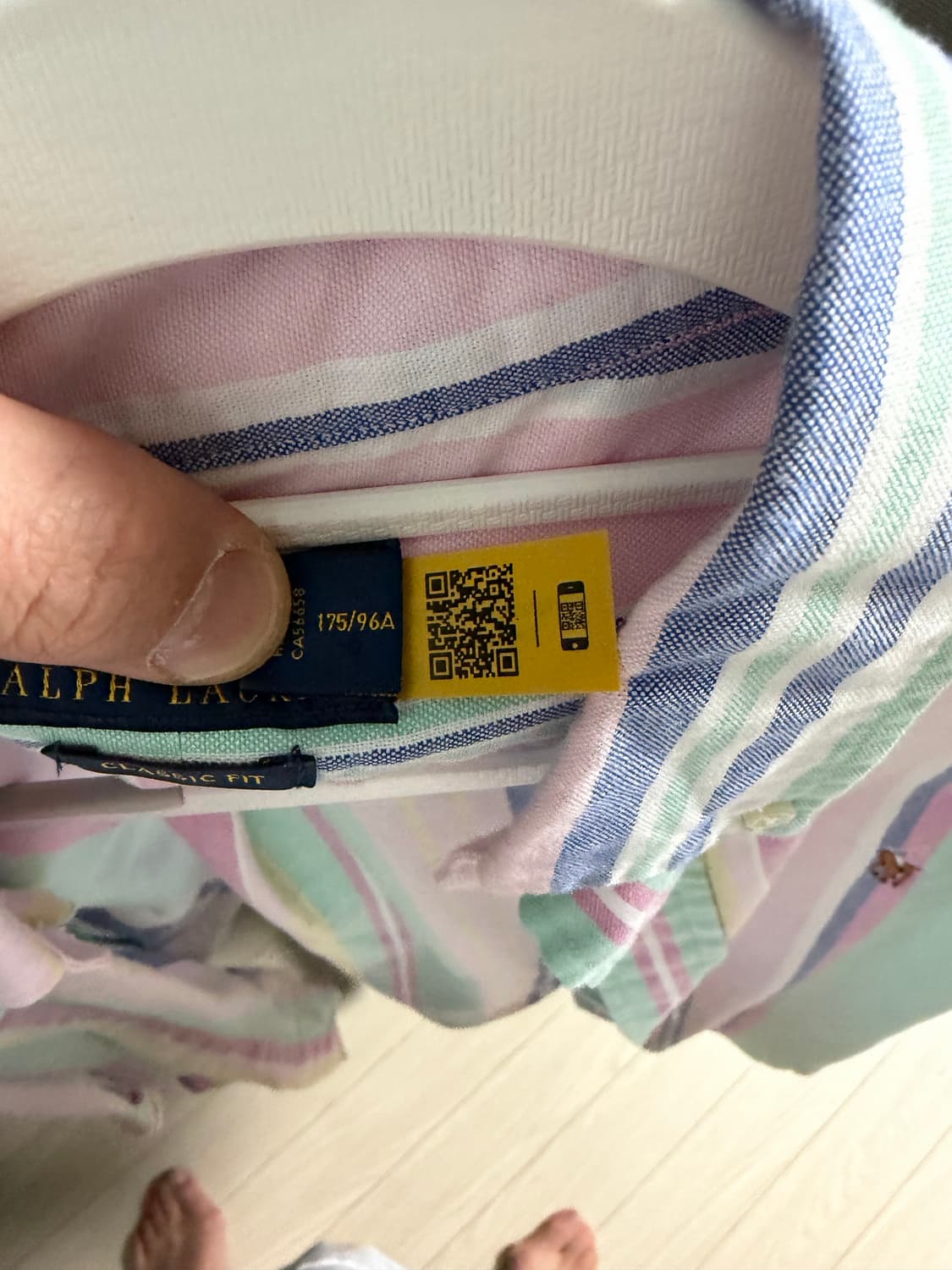 폴로 랄프로렌 스트라이프셔츠 판매 상품이미지5