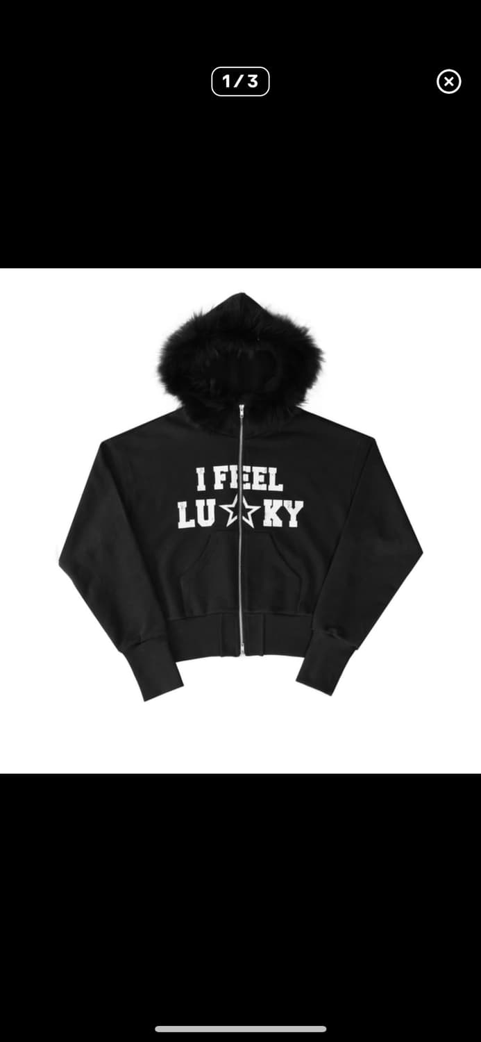 ifeelulucky fur hoodzipup 상품이미지2
