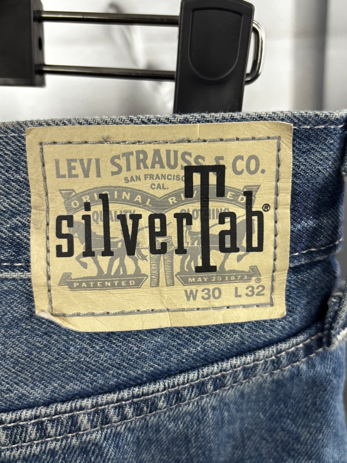 리바이스 실버탭 루즈핏 데님 W30 L32 상품이미지4