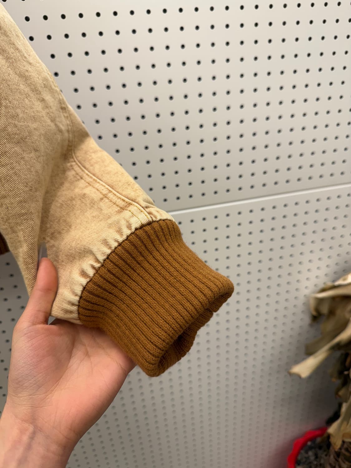 퍼 트리밍 후드 워싱 코튼 점퍼  상품이미지4