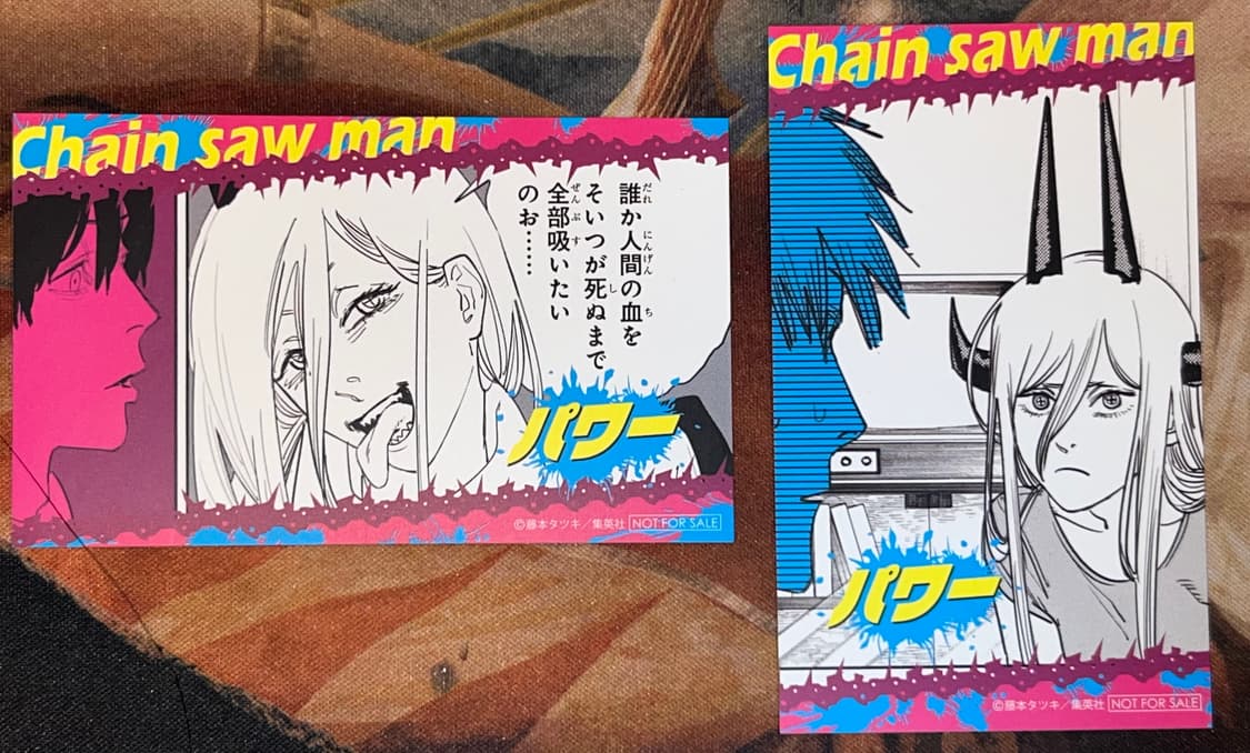 체인소맨 공식 명장면 스티커 파워 상품이미지1