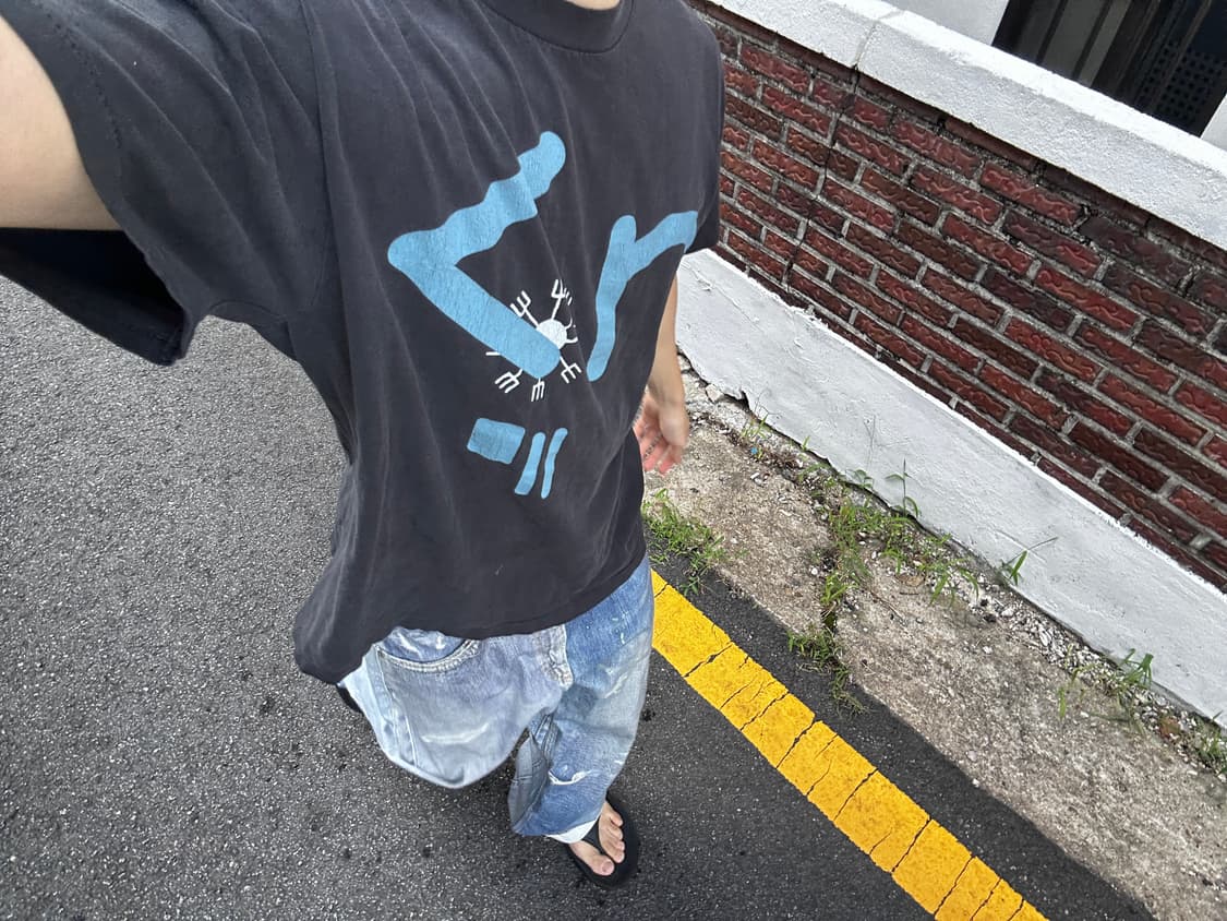 90s og 나인인치네일스 Dissonance Tour 밴드티 상품이미지3
