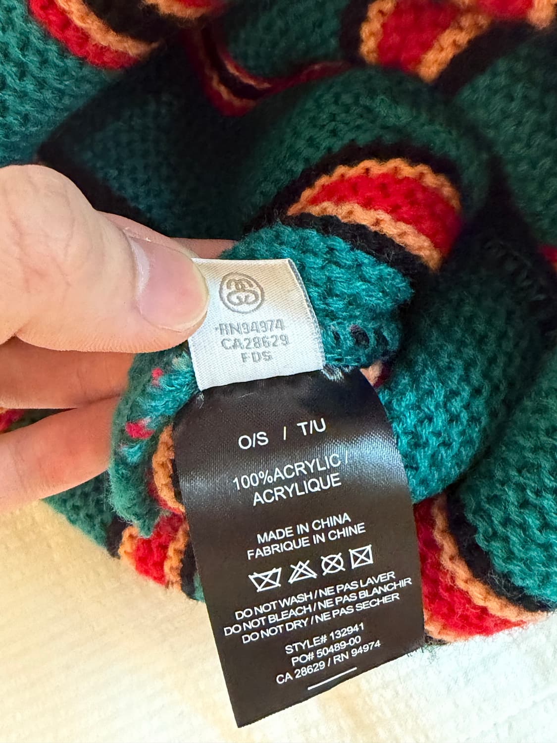 스투시 버티컬 비니 상품이미지4