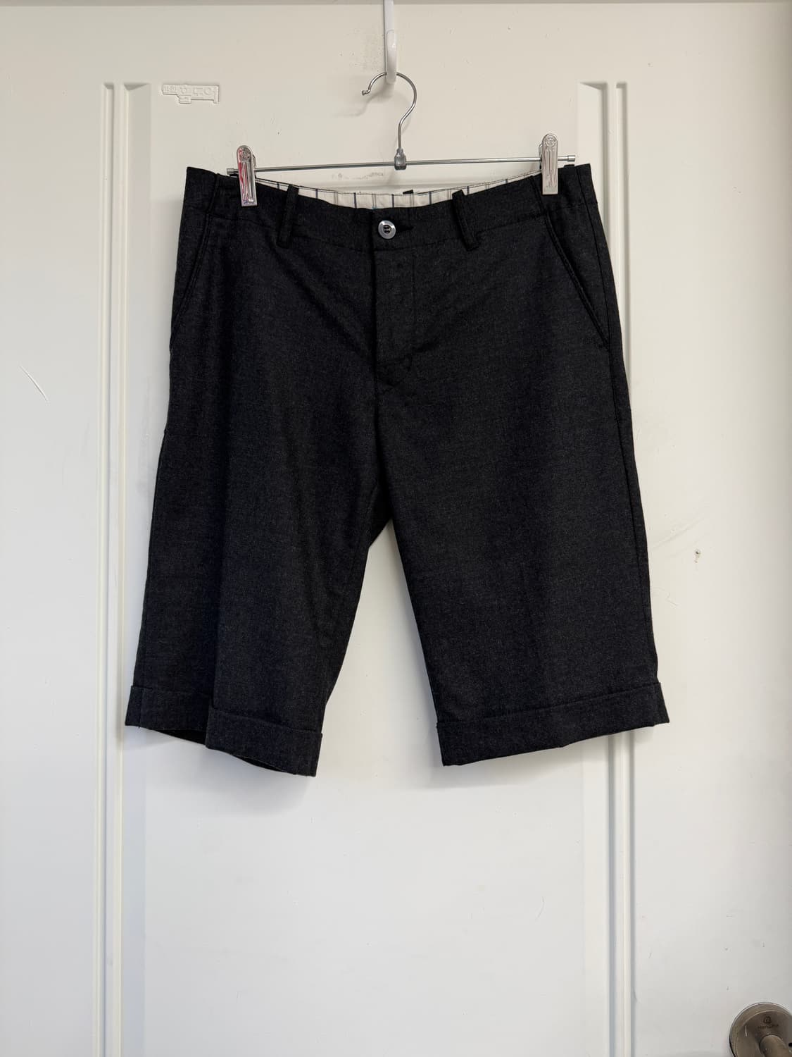 일본빈티지 울 크롭드팬츠 7부 팬츠 상품이미지5