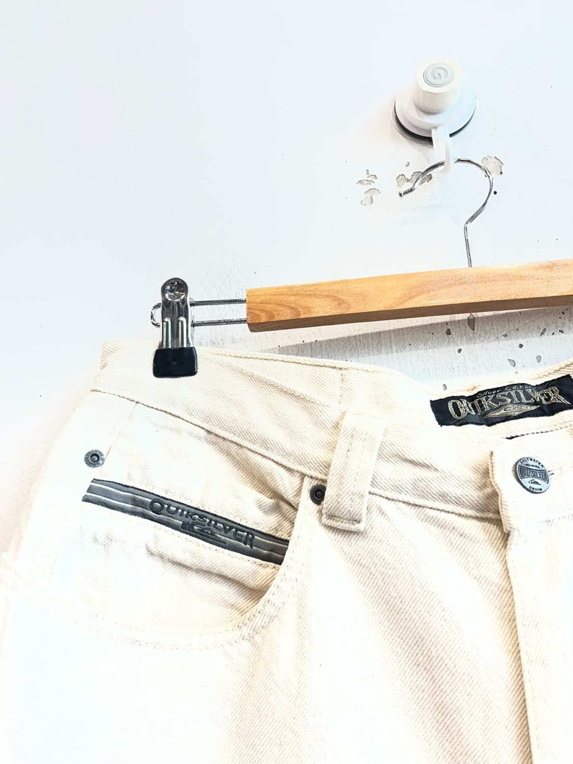 빈티지 퀵실버 데님 쇼츠 반바지  상품이미지5