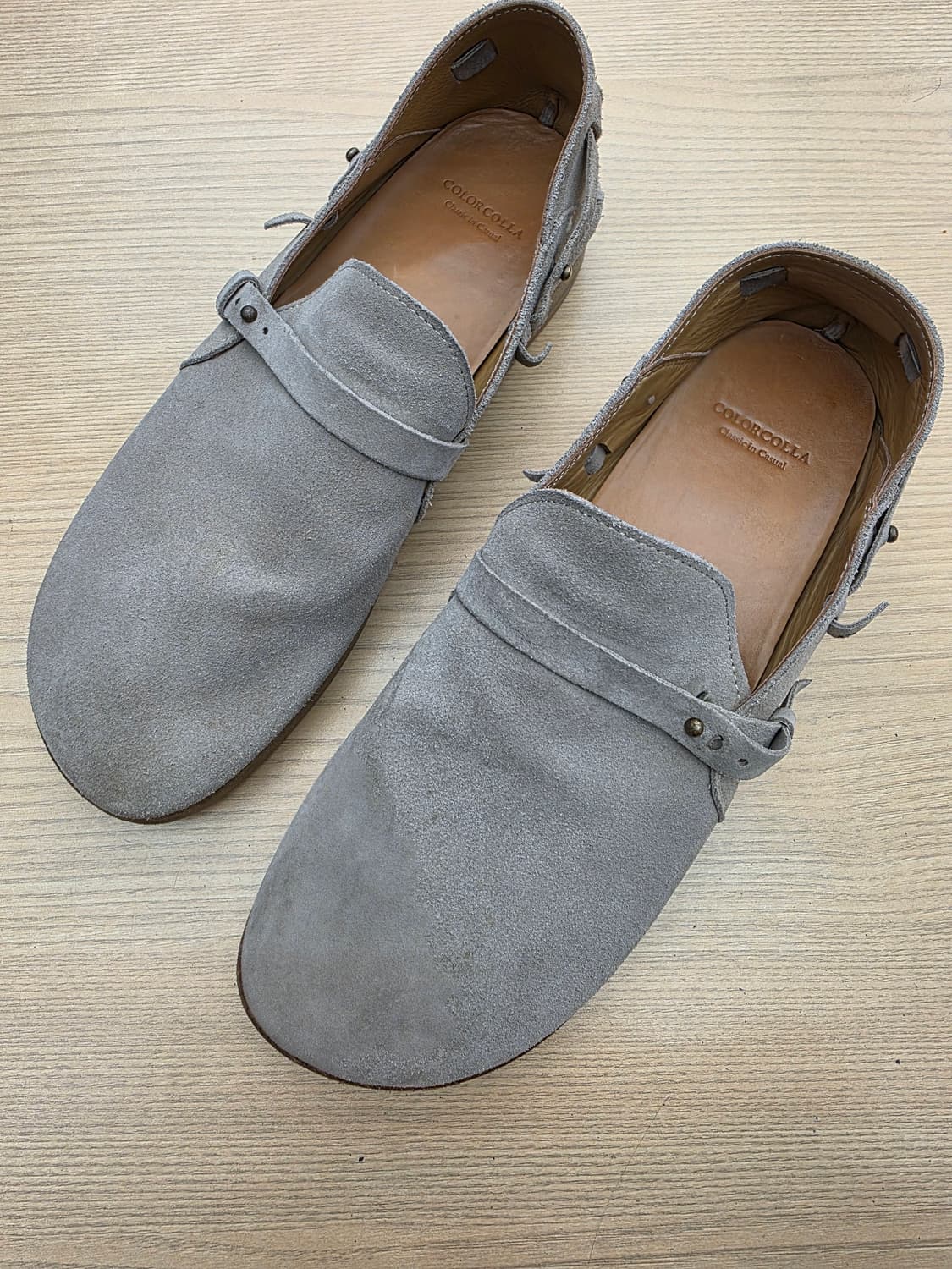 컬러콜라 스웨이드 로퍼 285 상품이미지1