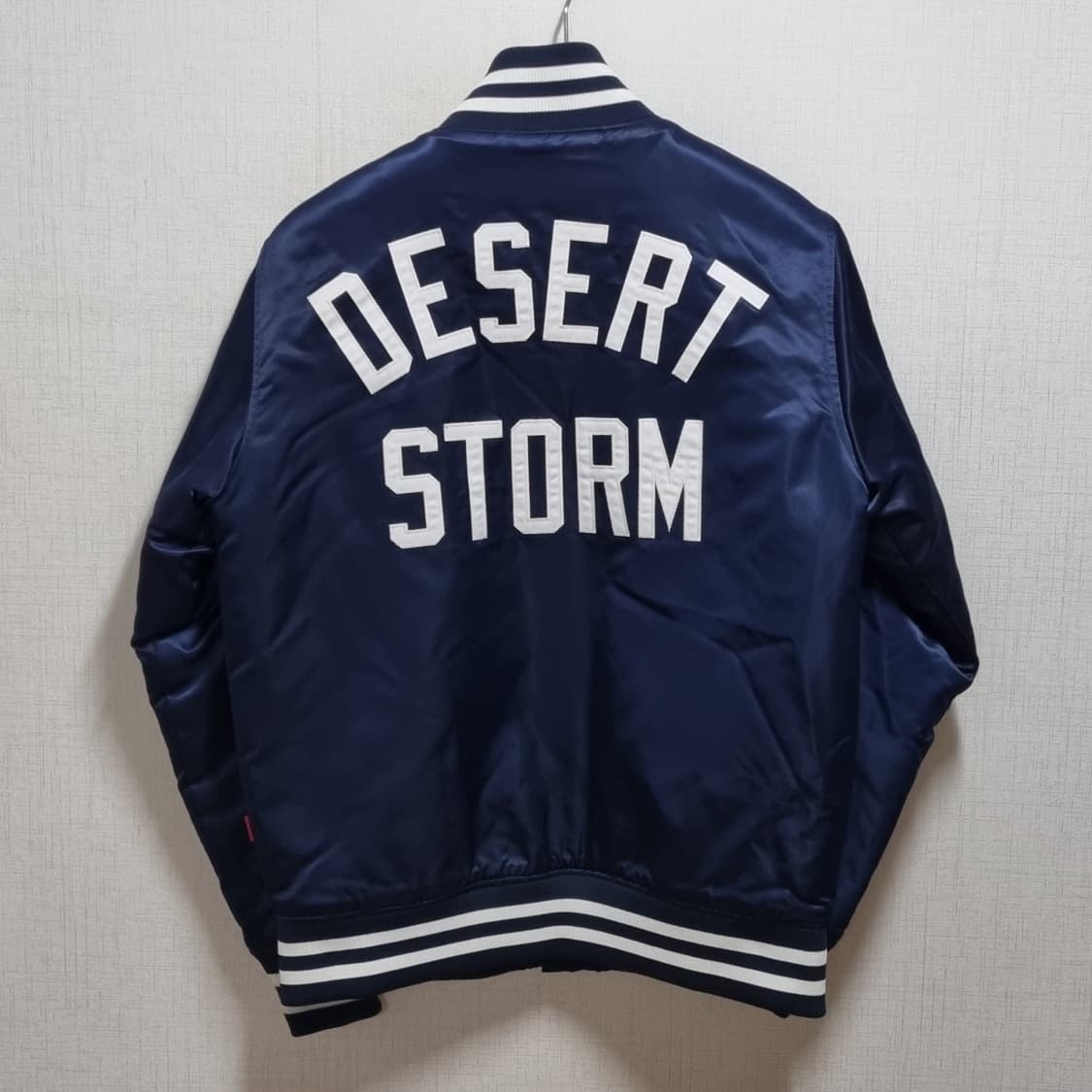 더블탭스 X 마제스틱 콜라보 디트로이트 바시티 벤치 자켓 상품이미지5