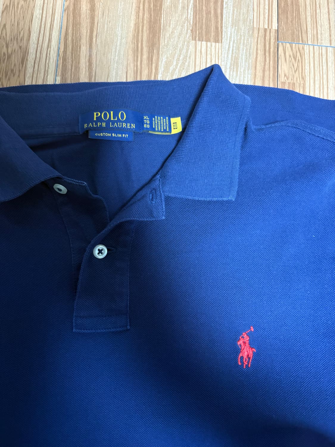 폴로랄프로렌 카라티 커스텀슬림핏 xl사이즈 상품이미지1