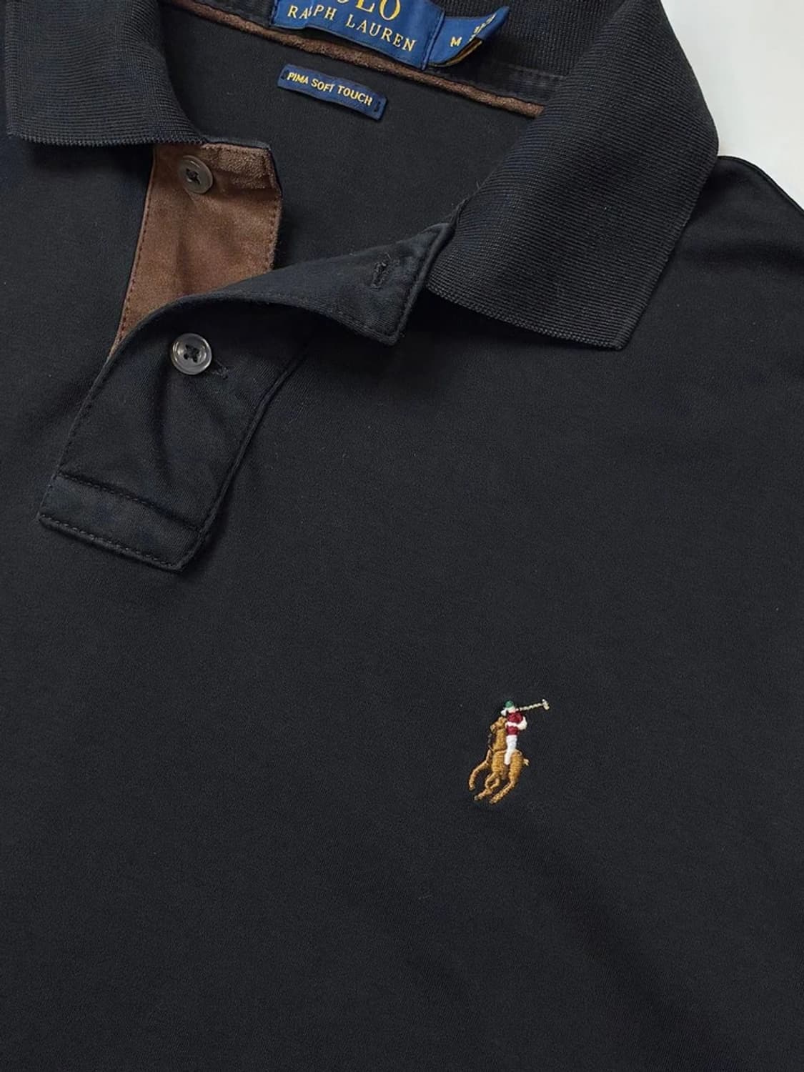 폴로 랄프로렌 피마 소프트 코튼 카라 롱 슬리브 PN5650 상품이미지3