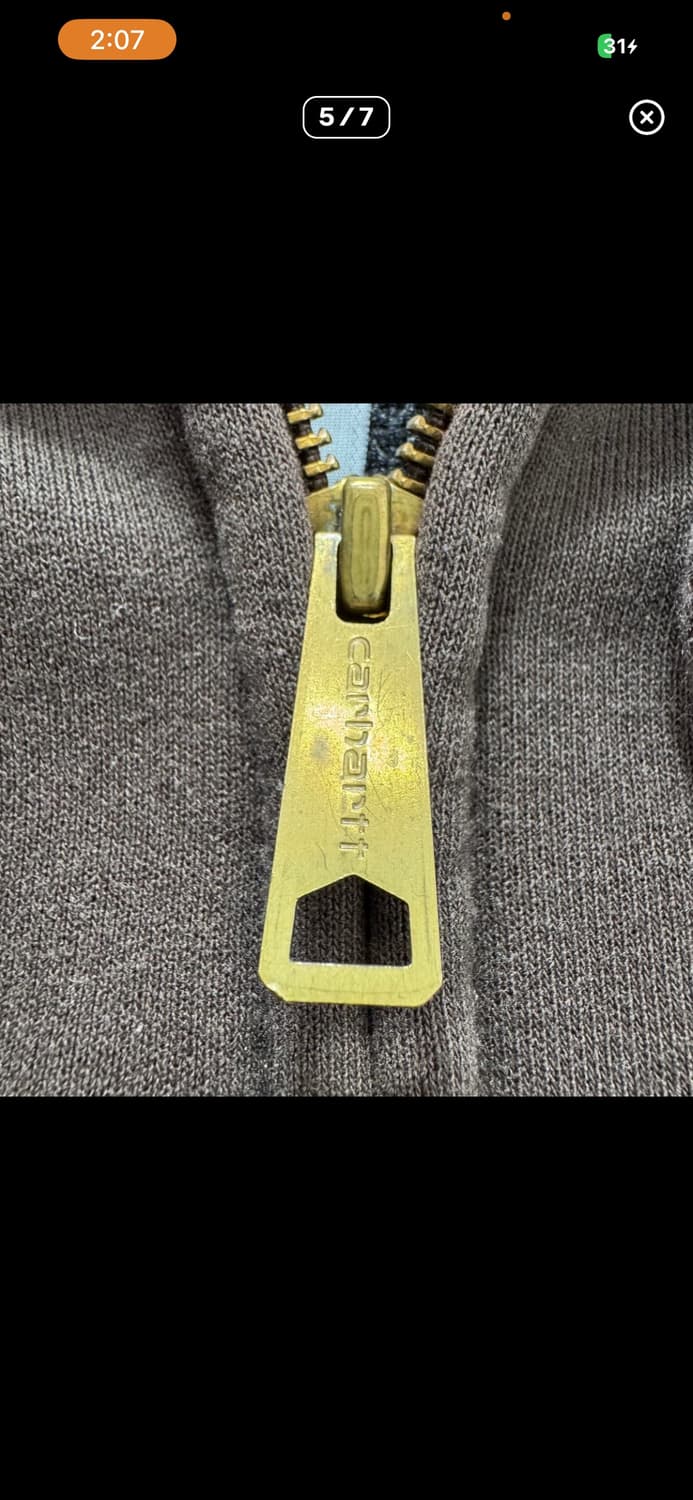 칼하트 후드집업 상품이미지5