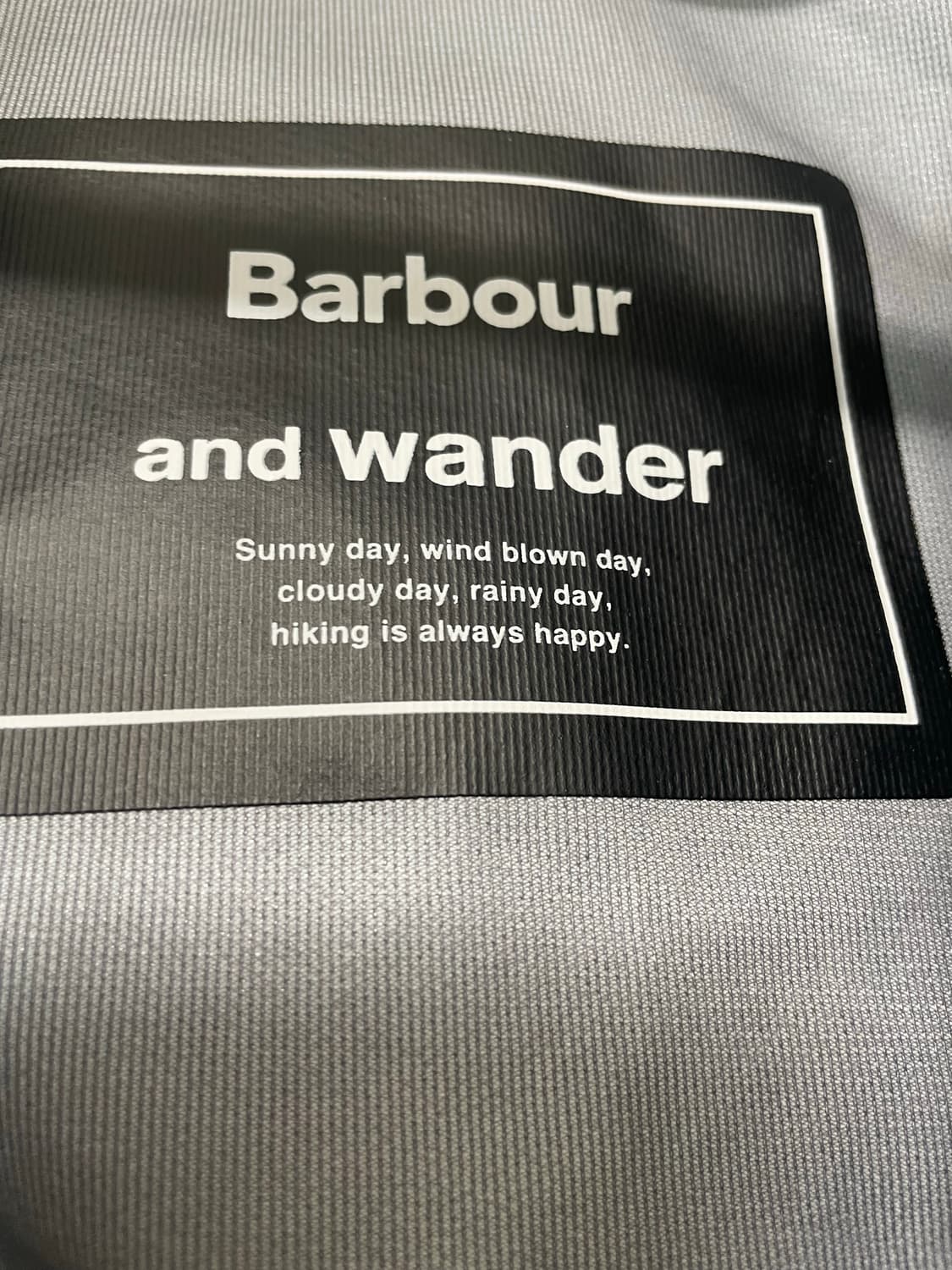 민트급 S) 바버 x 앤드원더 3L 자켓 상품이미지4