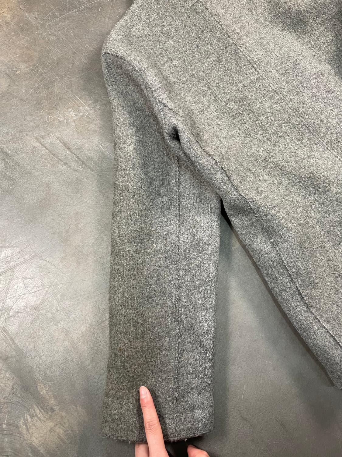 PPFM 울 하이넥 자켓 상품이미지8