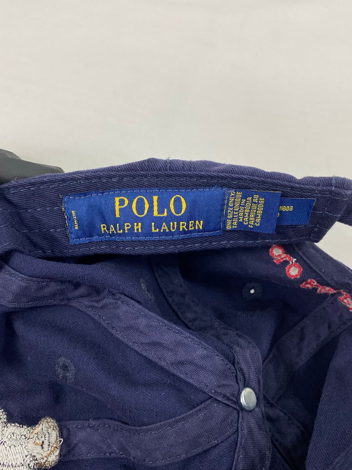 폴로 랄프로렌 스키베어 네이비 볼캡 상품이미지6