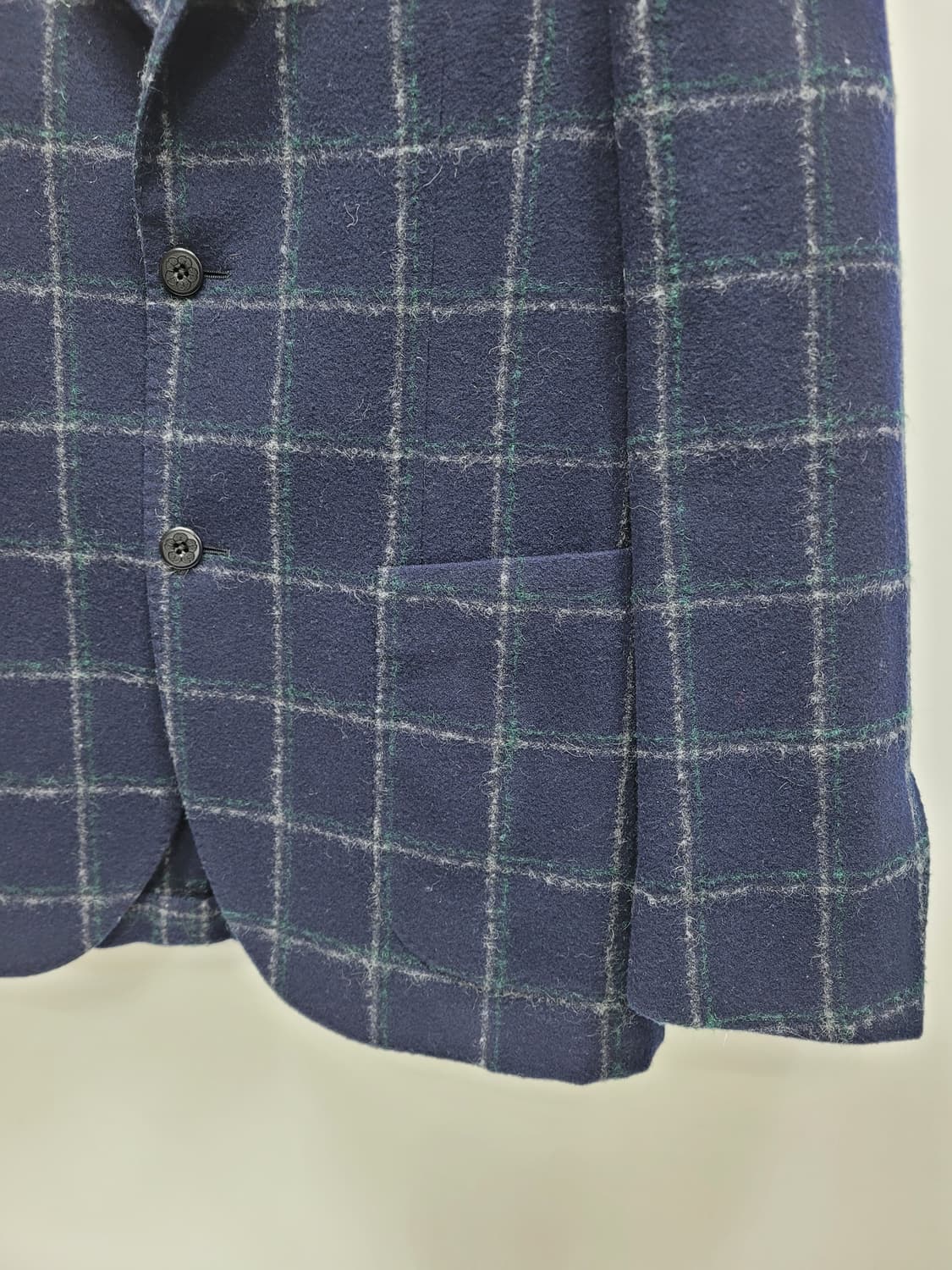 MONTEDORO 몬테도로 울 체크 자켓 / 남 50 (추천 100)  상품이미지4