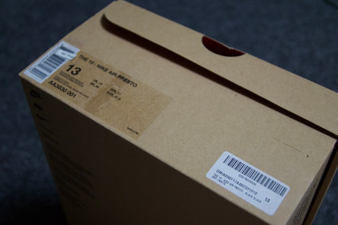 (310) 나이키 X 오프화이트 프레스토 OG 상품이미지10