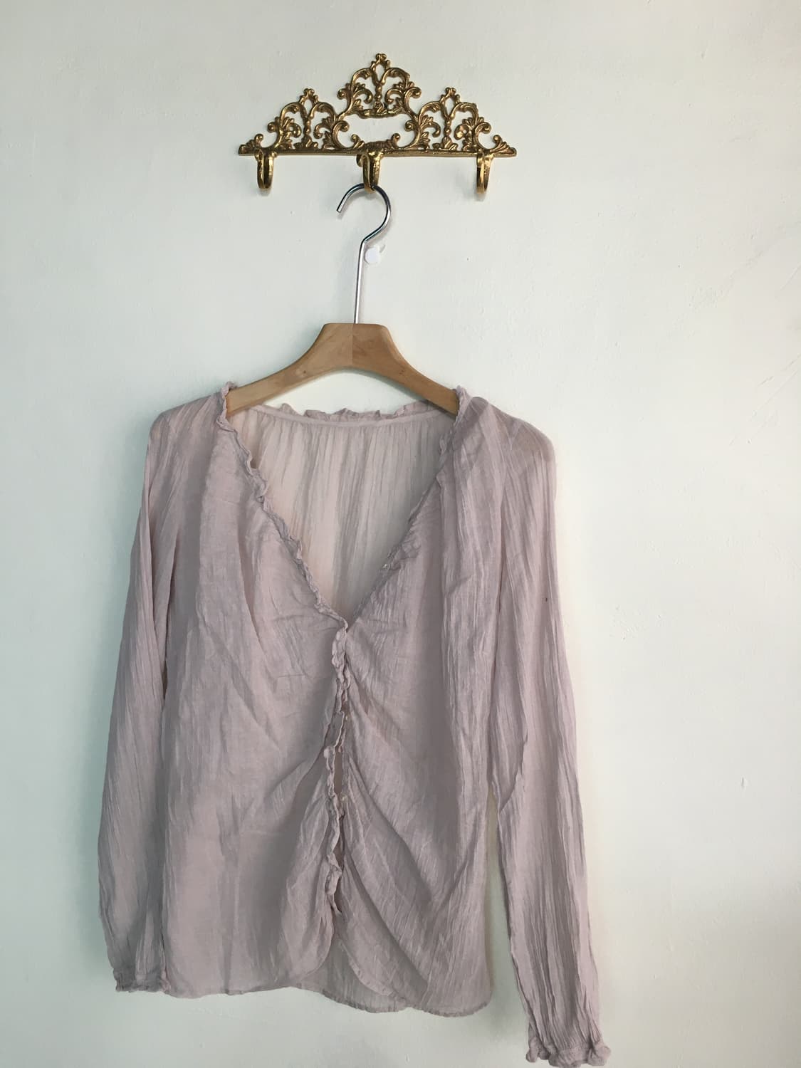 빈티지 엑시즈팜 어스뮤직 뮤트 베이지 페어리 코디세트 상품이미지5