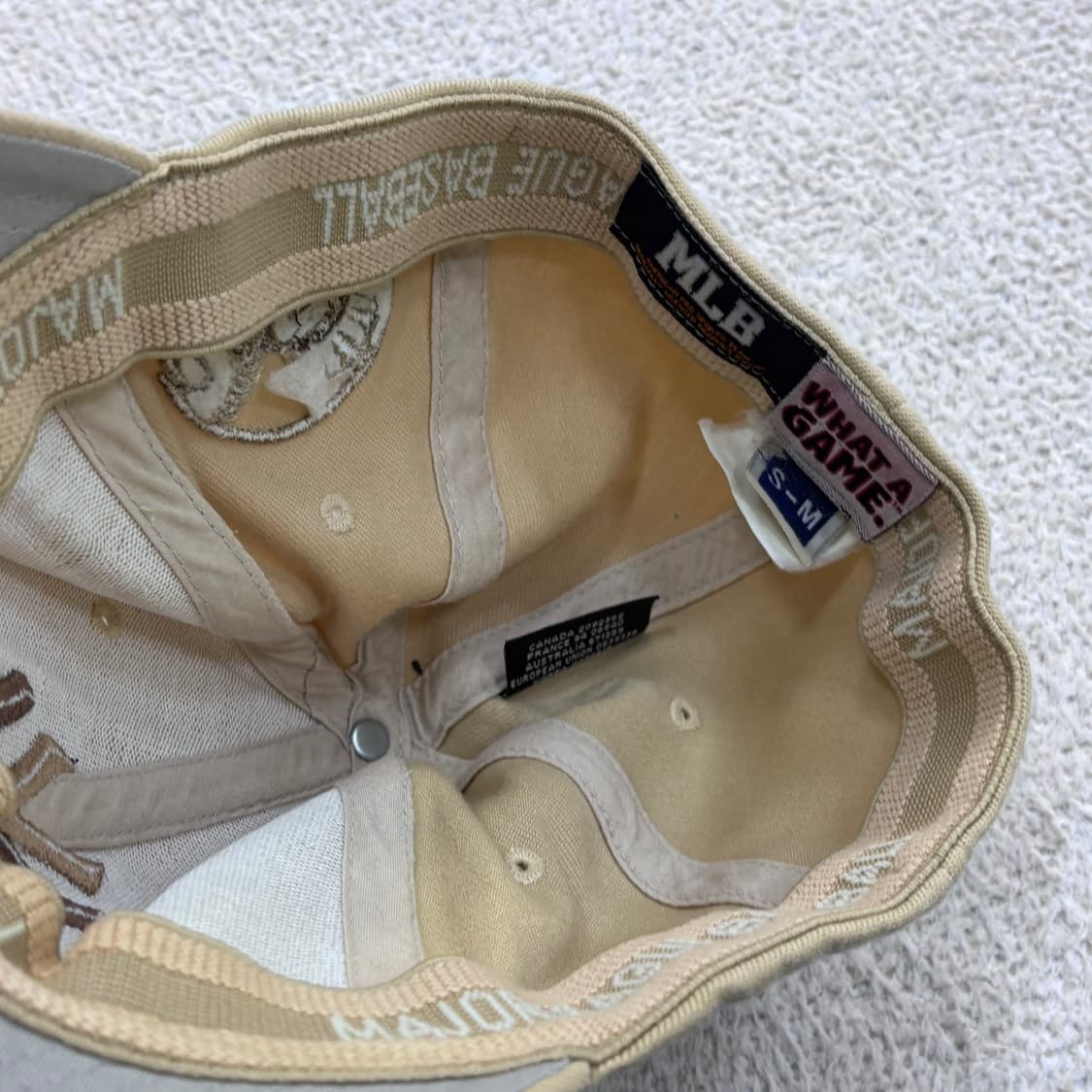 S-M MLB 뉴욕양키스 로고 볼캡 0423E 상품이미지6