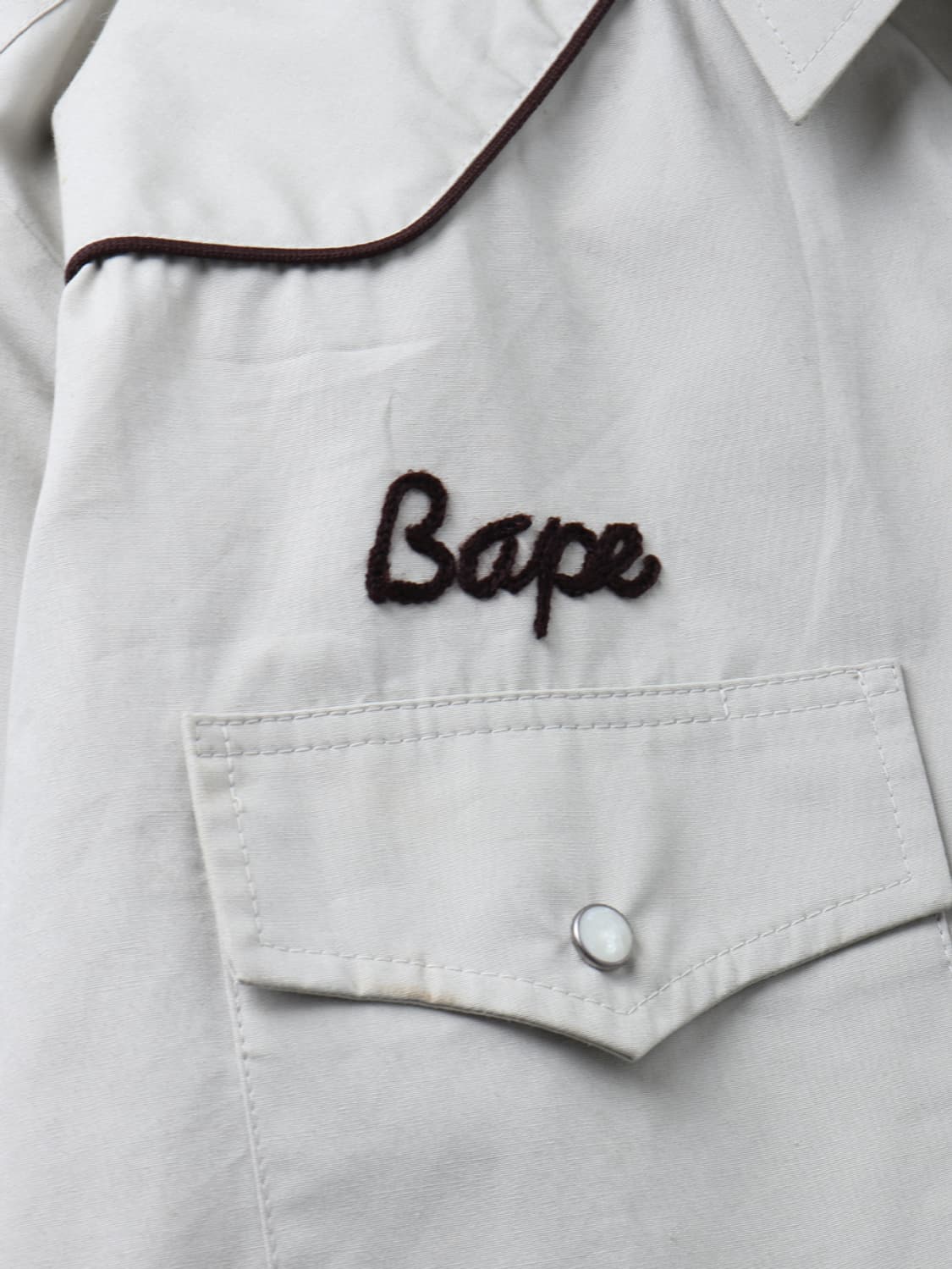 베이프 A BATHING APE 90s Western Jacket 상품이미지7