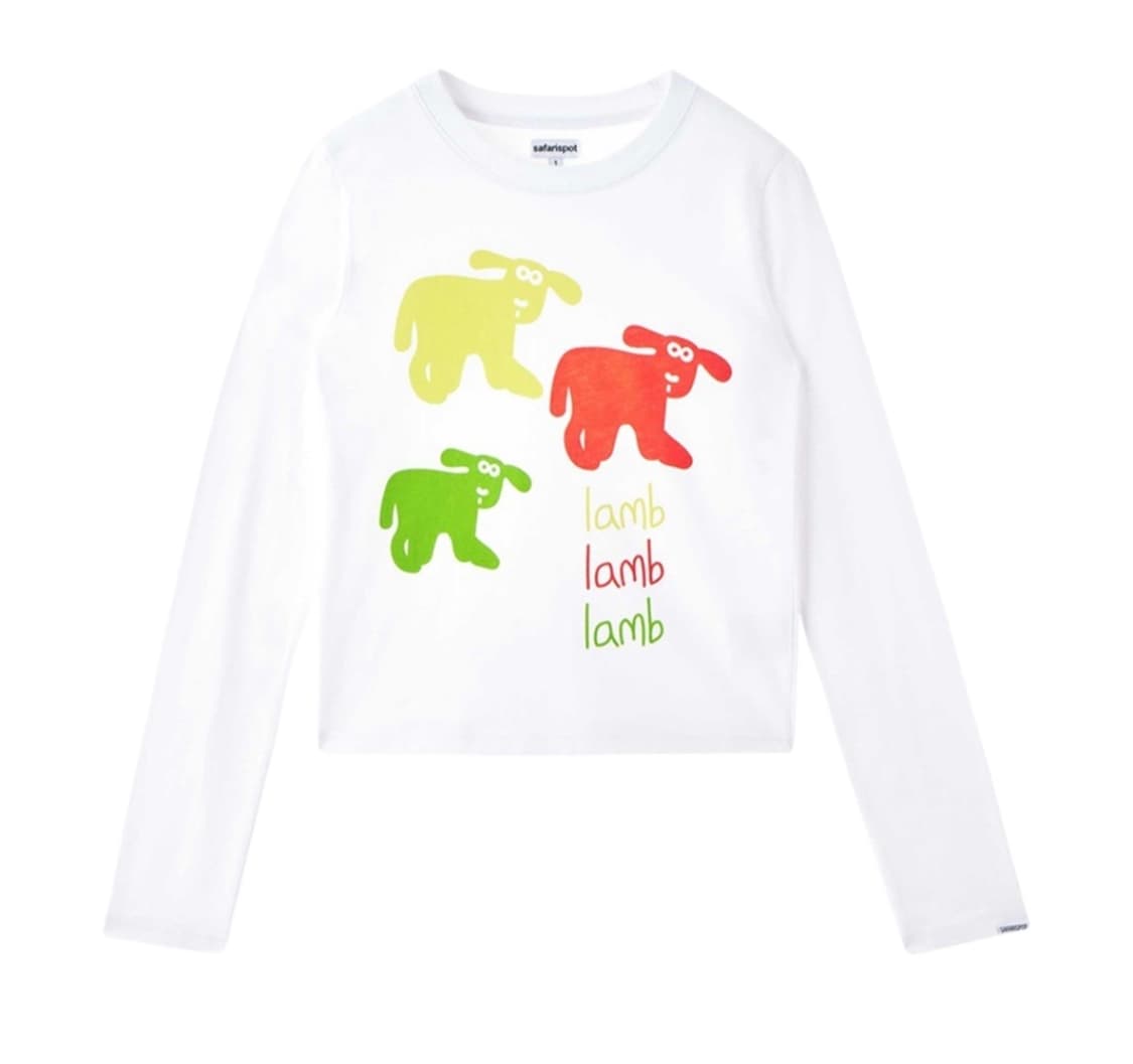 사파리스팟 우먼 1/2 램 롱슬리브 화이트 1 상품이미지1
