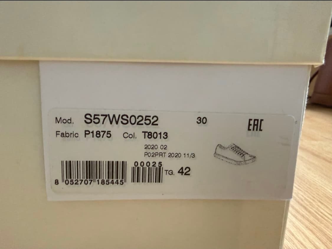 메종 마르지엘라 타비 스니커즈 42 상품이미지3