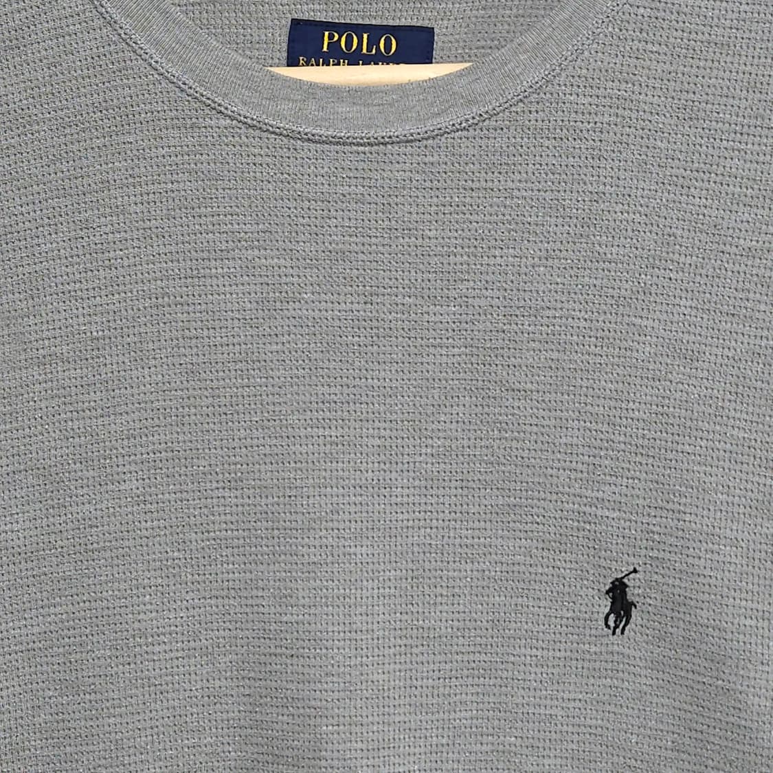 105)POLO 폴로 랄프로렌 와플니트 그레이 상품이미지2