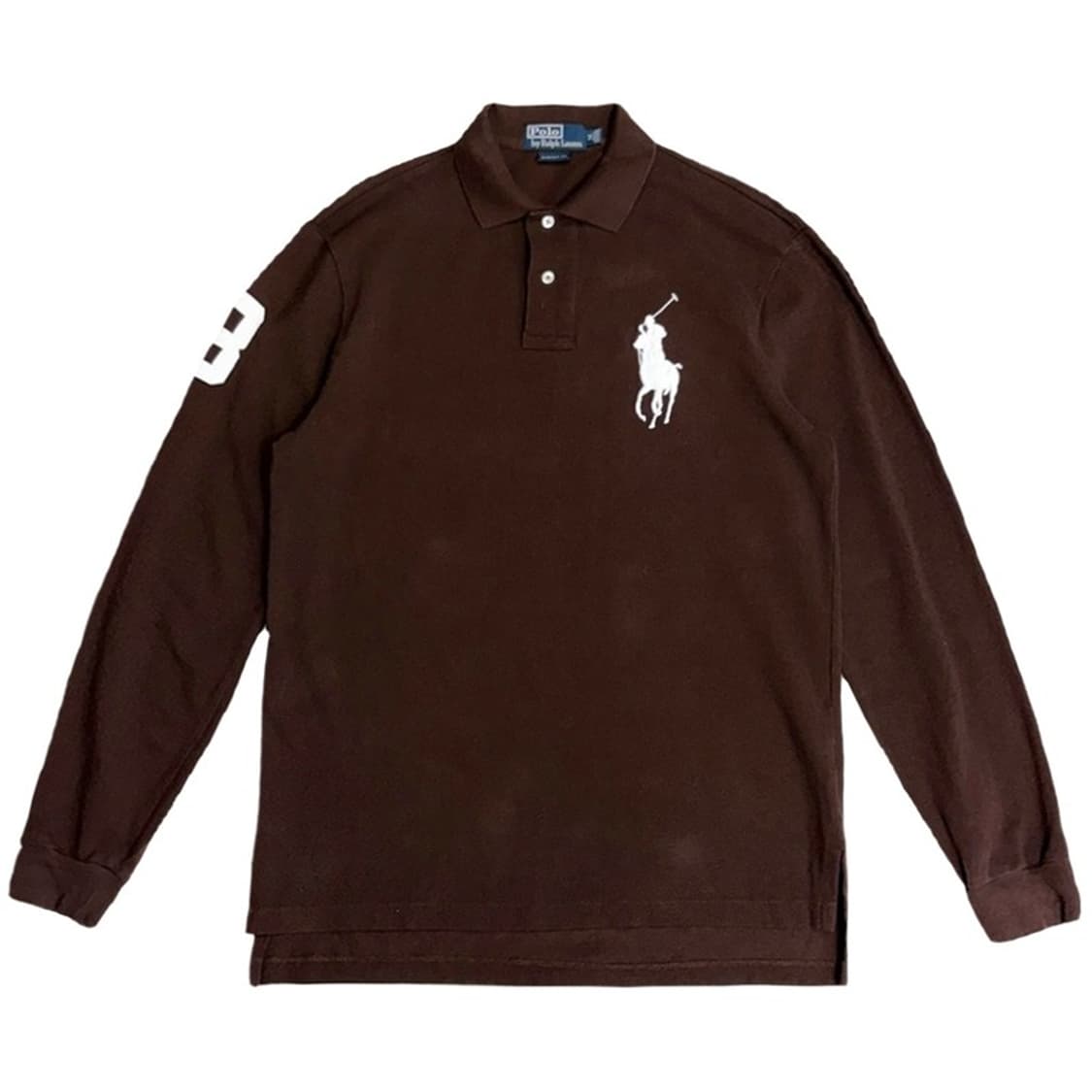 POLO 빅 로고 카라 롱슬리브 M 상품이미지1