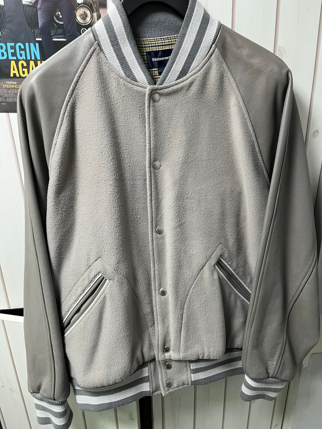 디스이즈네버댓 울 바시티 자켓 상품이미지1