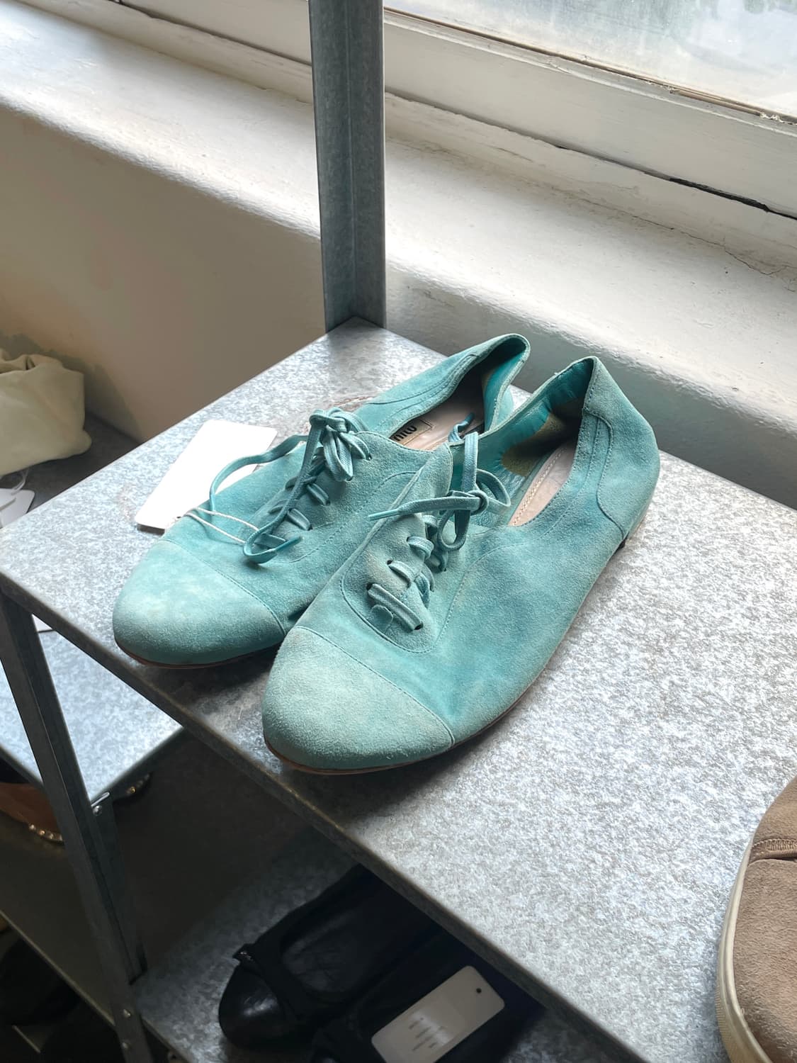 Miu Miu suede loafers 상품이미지1