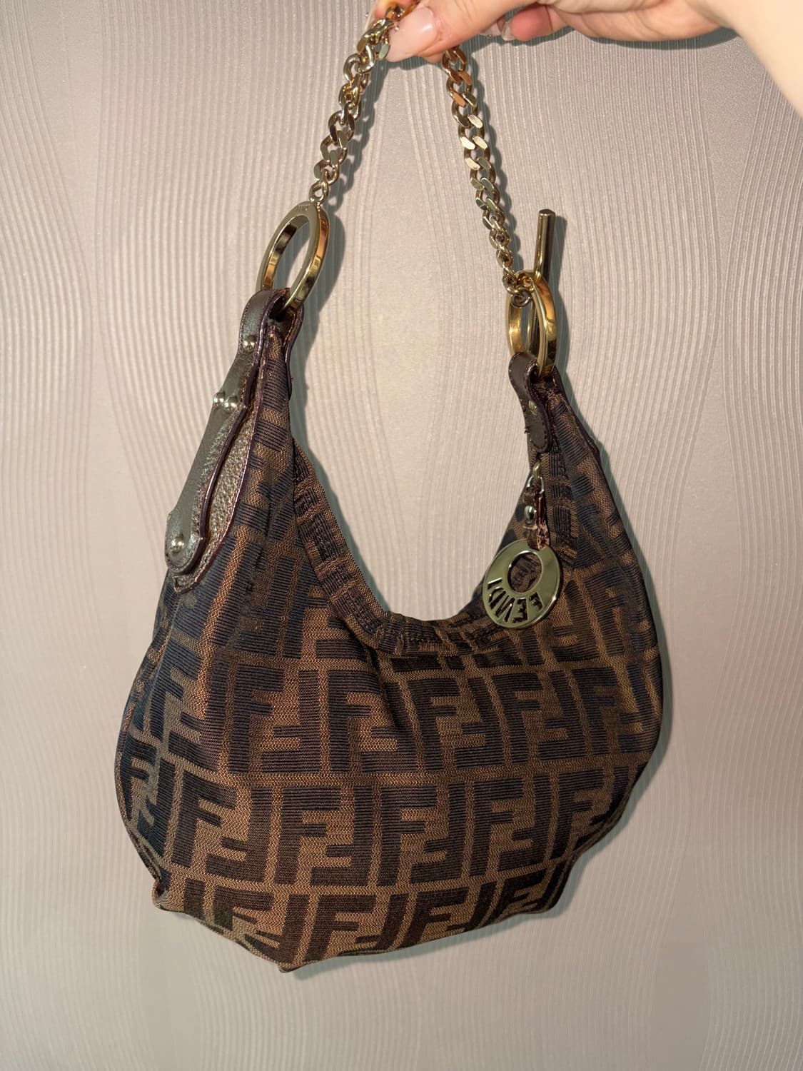 펜디 주카 체인 호보백 S급 상품이미지1