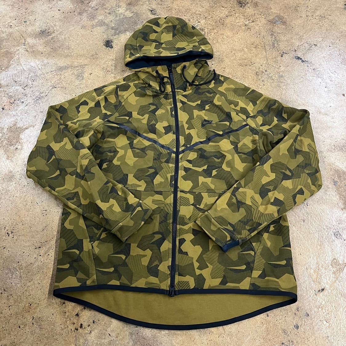 [정품/2XL] 나이키 카모 후드 집업 자켓 b17 상품이미지2
