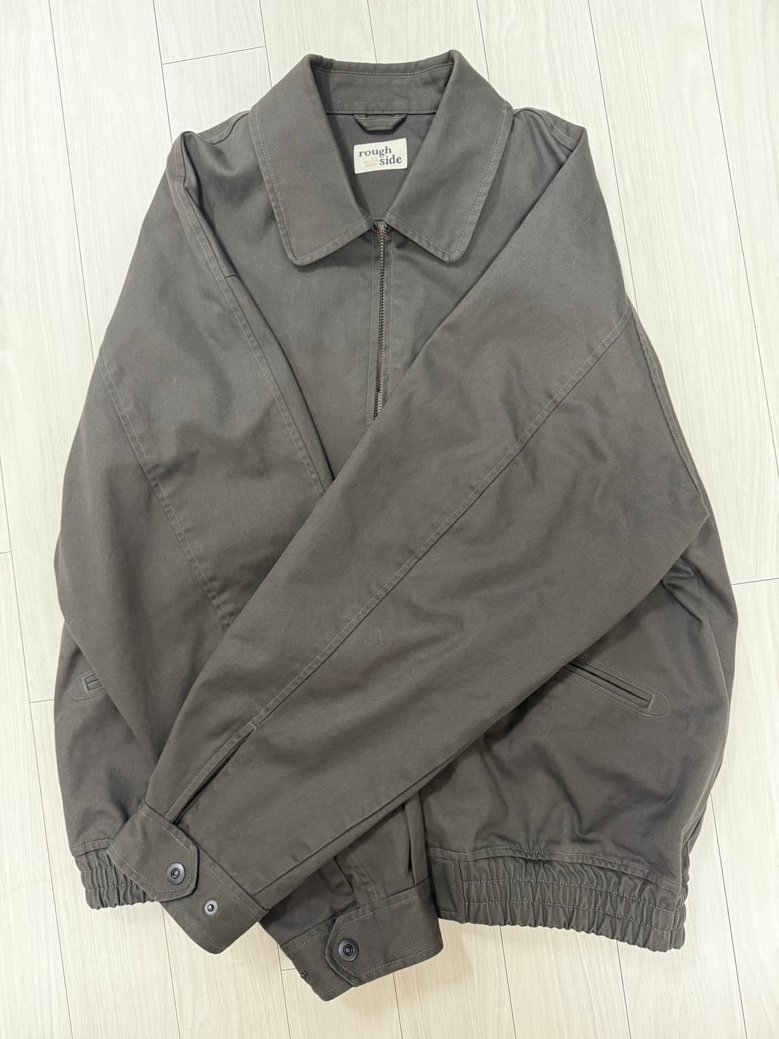 러프사이드 pier jacket charcoal 2사이즈 상품이미지3