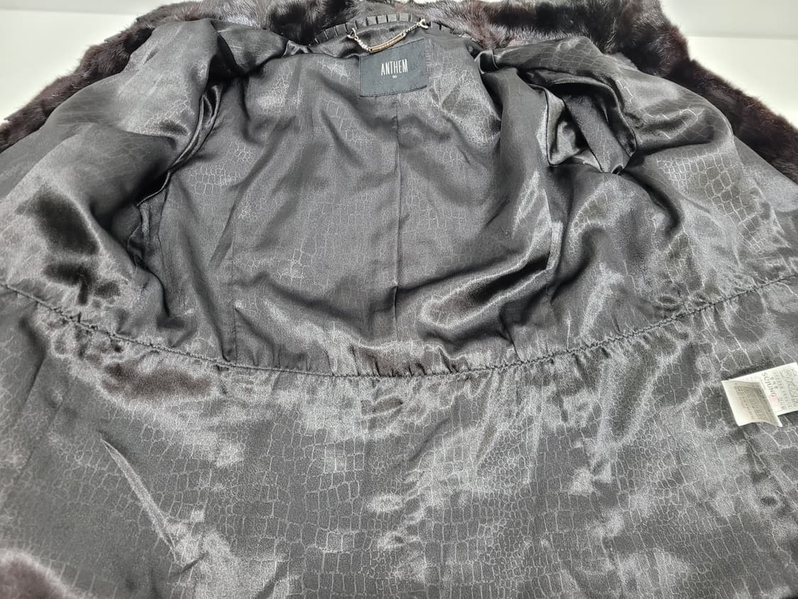 ANTHEM 앤썸 천연 밍크 하프 코트 / 여 90 (88-84-160) 상품이미지8