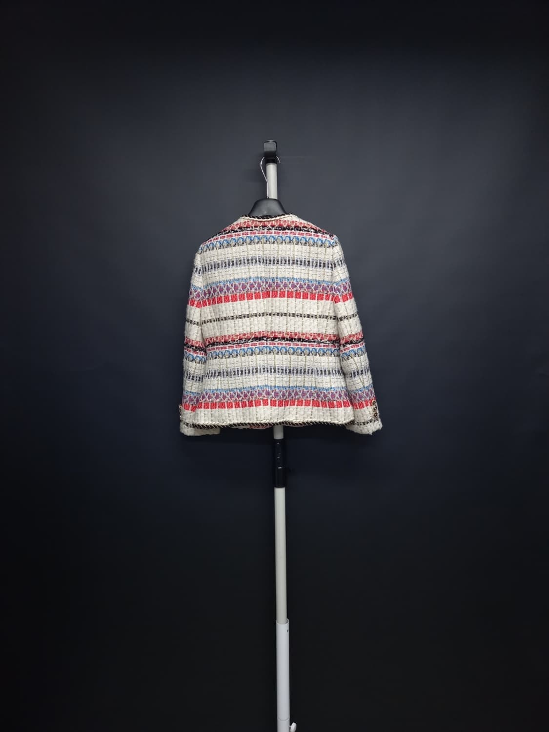 샤틴 SATIN 춘추동 트위드 숏 자켓 55.44 상품이미지2